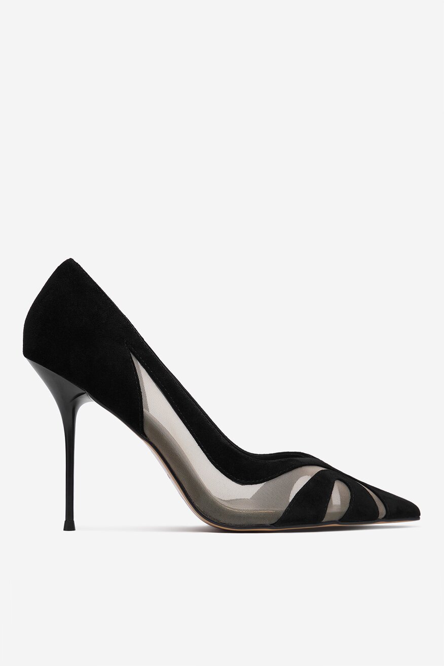 EVA MINGE - Szpilki skórzane - 5906751814574