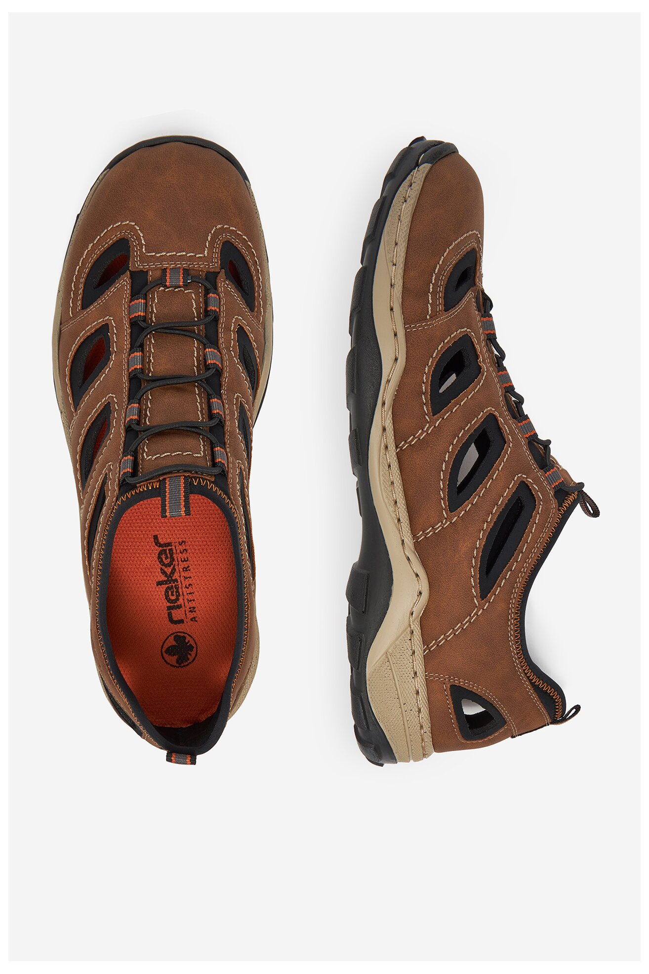 Szandál Rieker 08065-25 BARNA