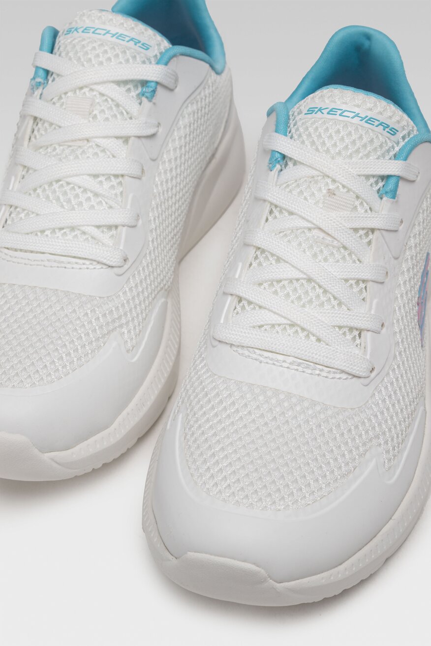 Skechers - Obuwie sportowe pastelowe białe - 5904248358266