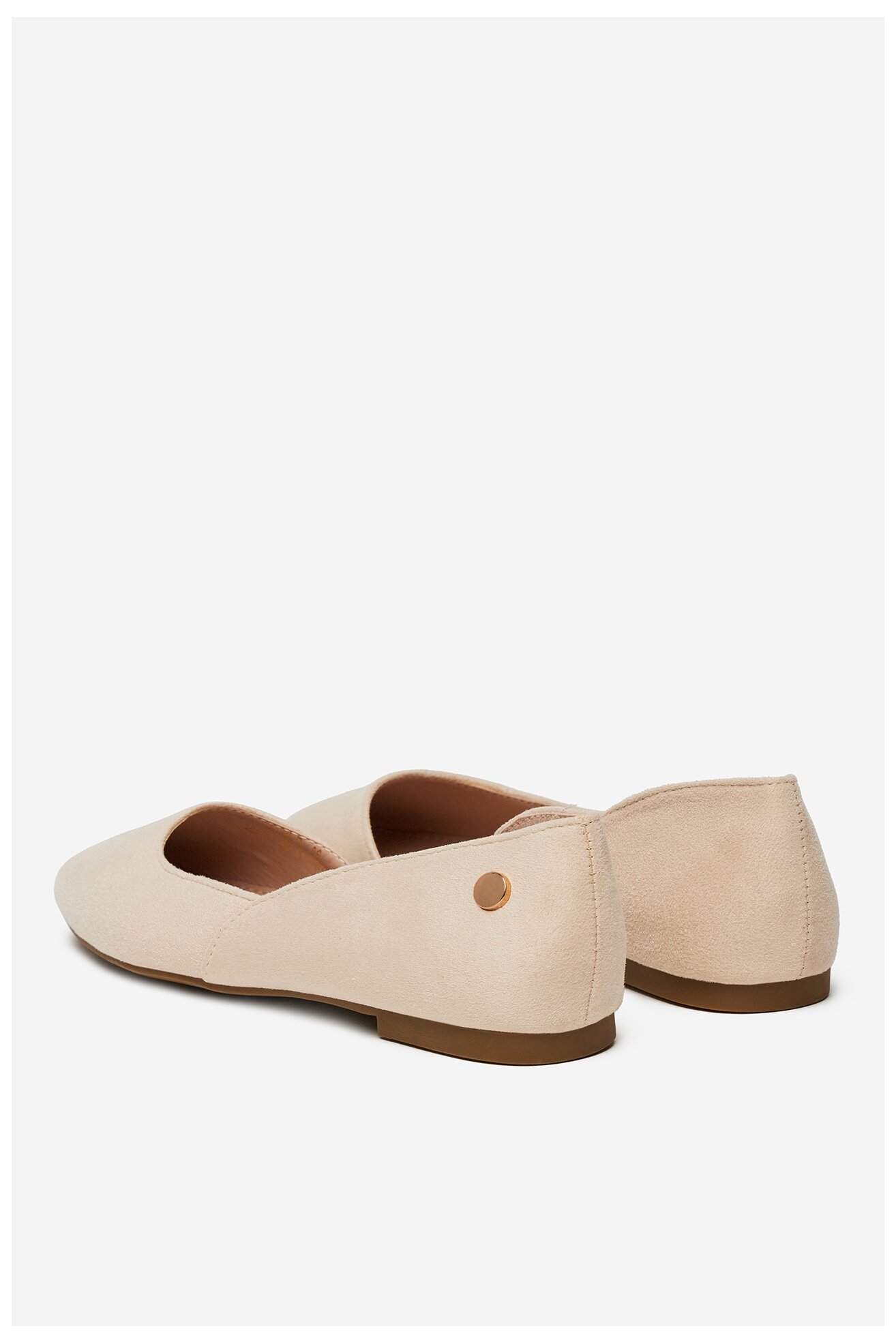 Baleriny DeeZee 9-830-B Beżowy