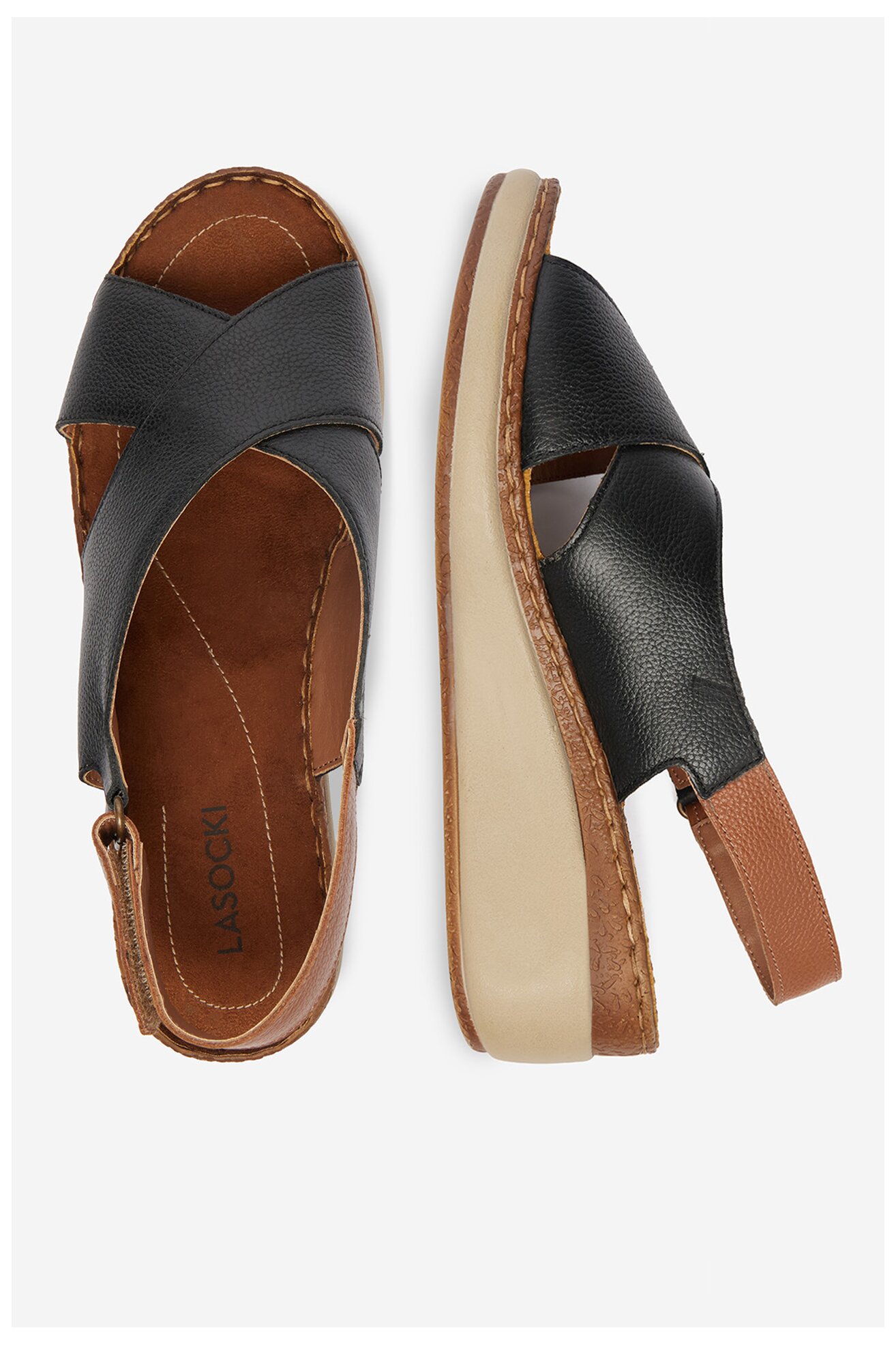 Сандалі Lasocki CEO-WI23-PIE-01 ЧОРНИЙ