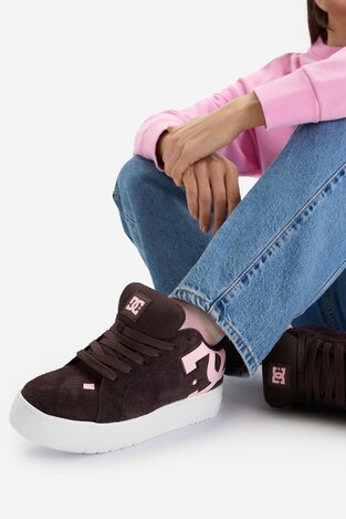 Кросівки спортивні DC Shoes CEO-COURT GRAFFIK PLATFORM DC02422210 КОРИЧНЕВИЙ