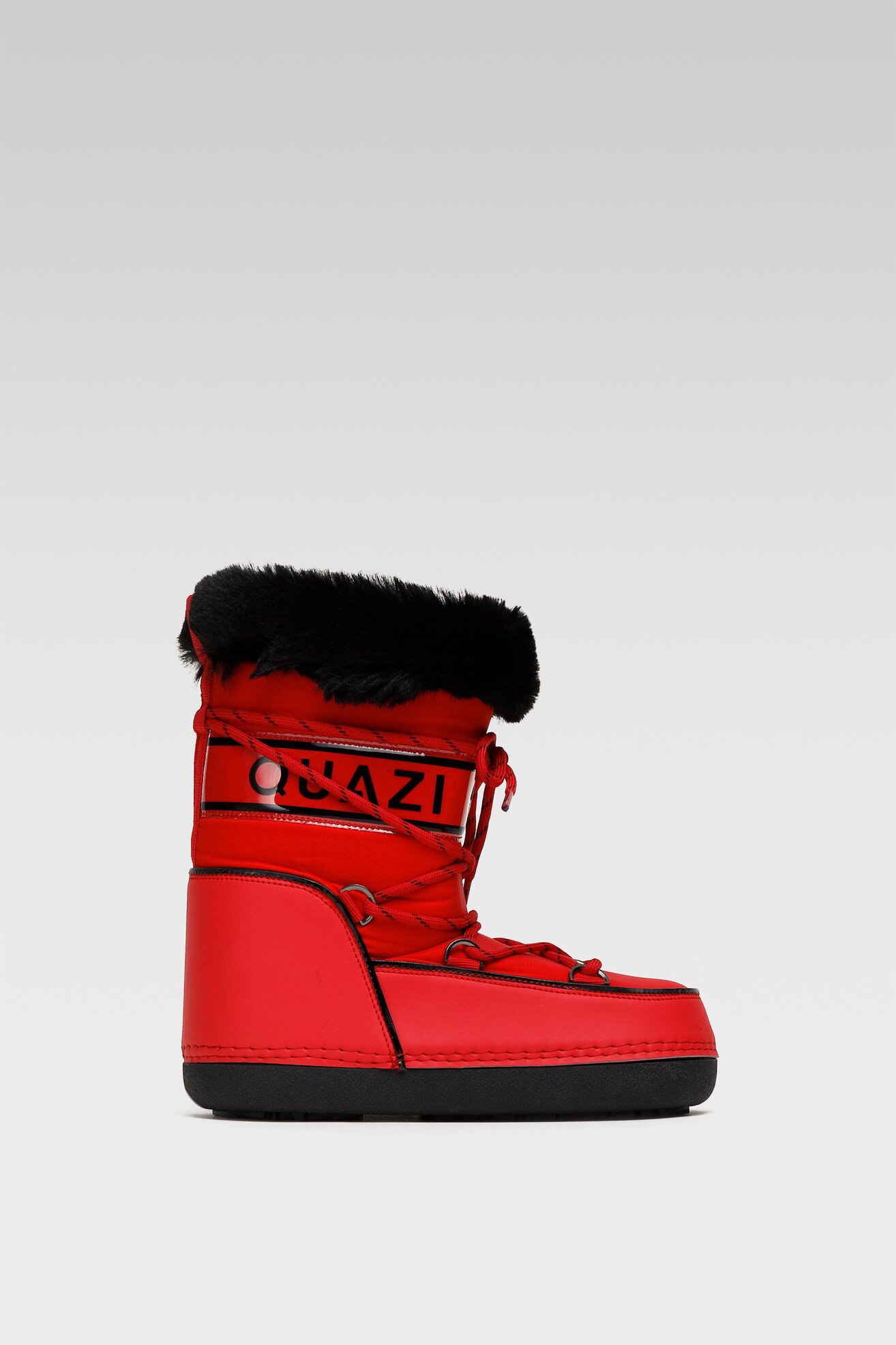 Botki Quazi NS9042-01 Czerwony