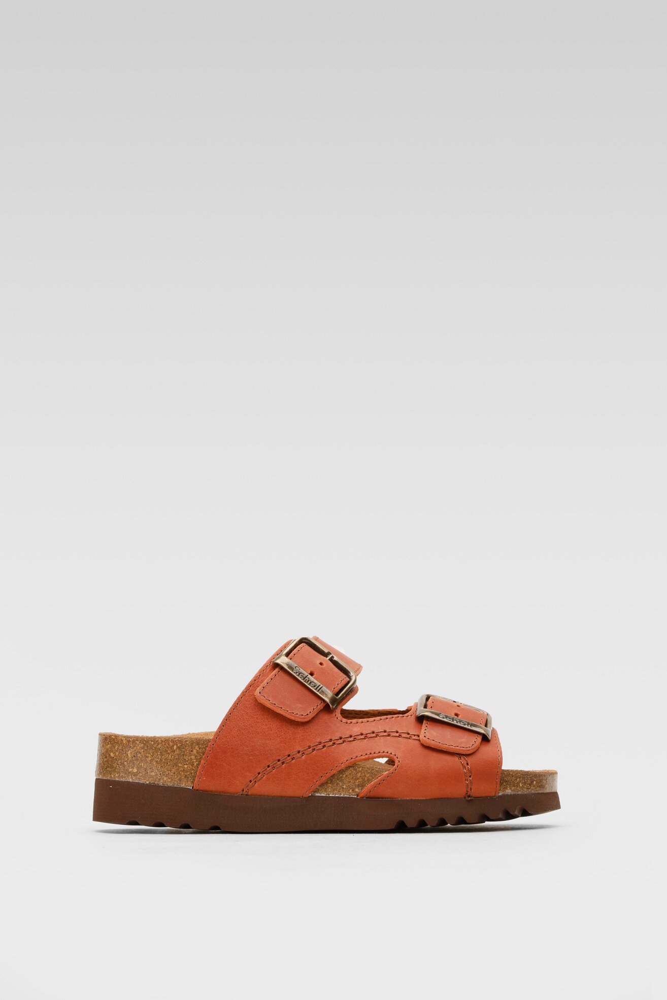 Klapki Scholl MF23008 MOLDAVA WEDGE AD MED 1053 Czerwony