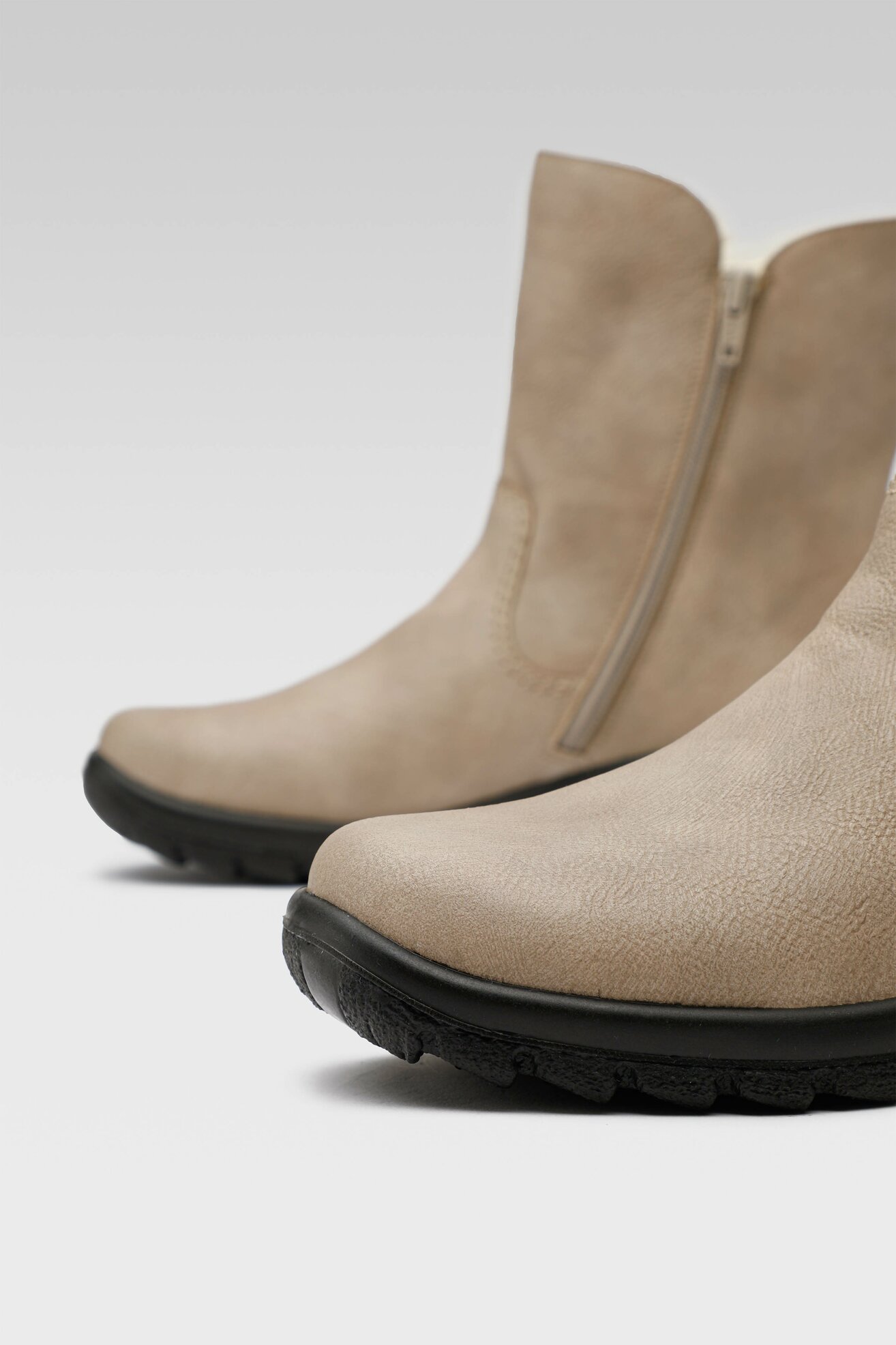 Botki Rieker Z7172-62 Beżowy