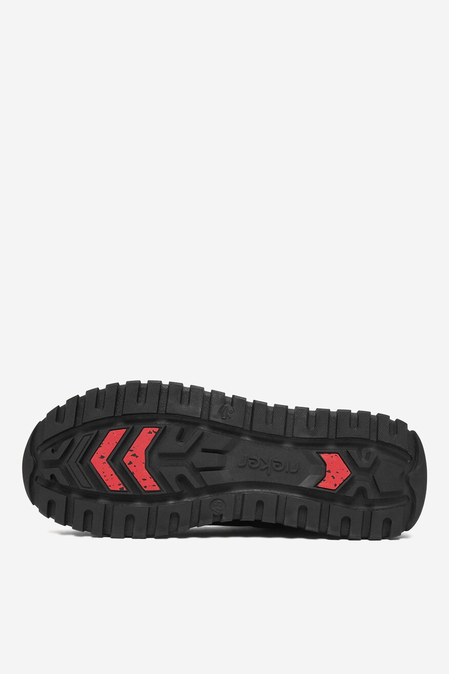 Rieker - Trzewiki skórzane ocieplane - 2230085547857