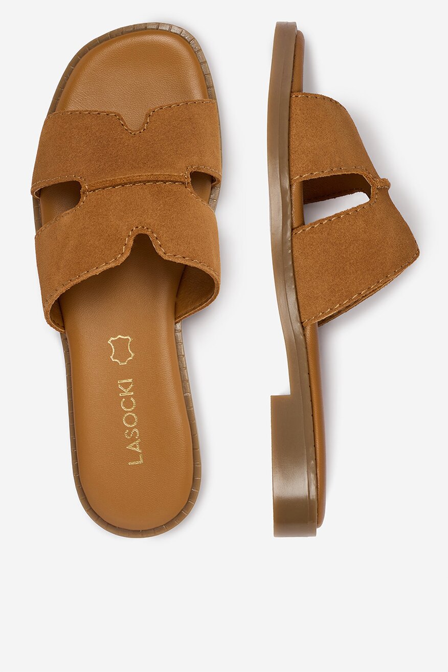 
                Lasocki - Klapki skórzane - 5907964066637