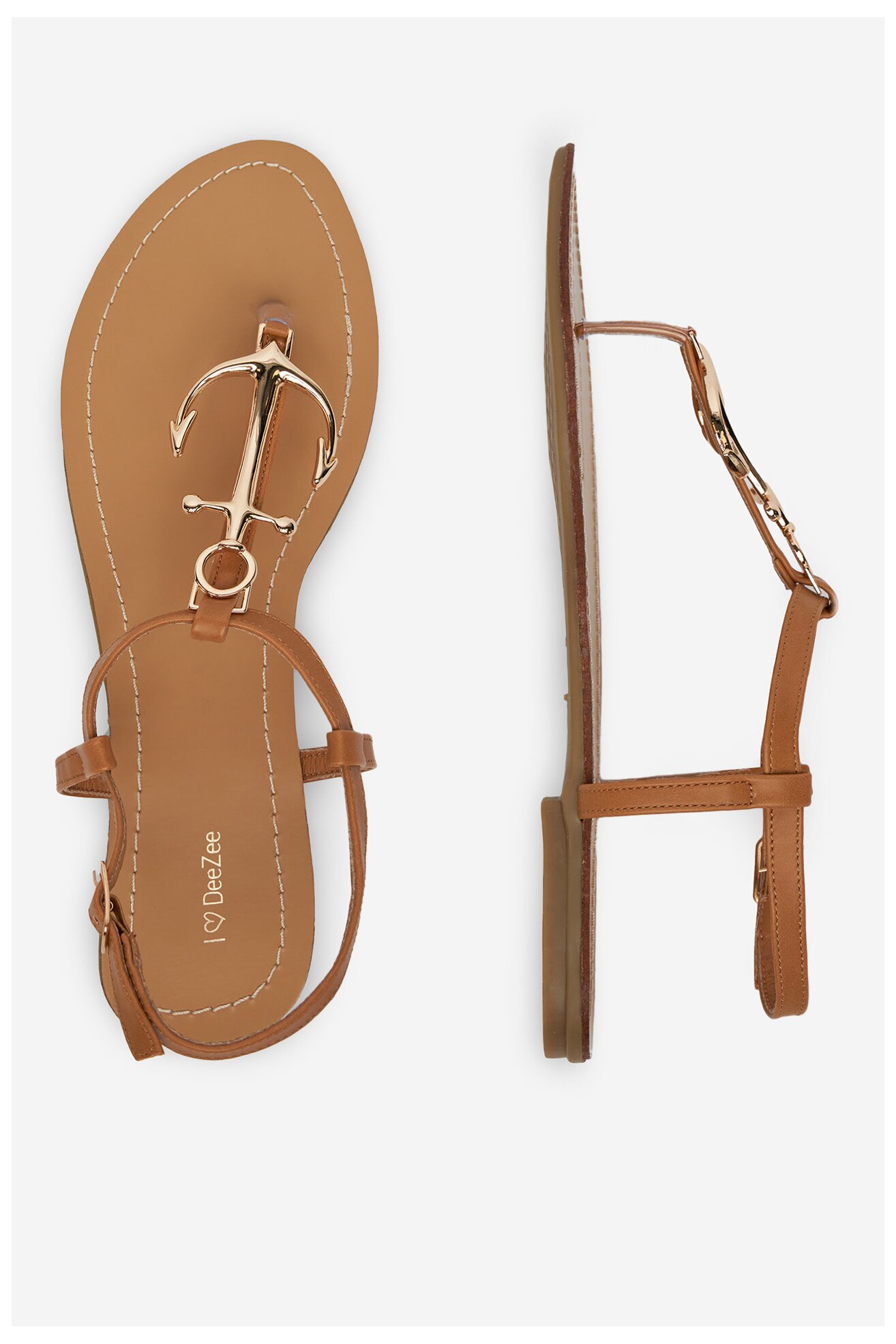 Сандали DeeZee F103-123 КАМЕЛ