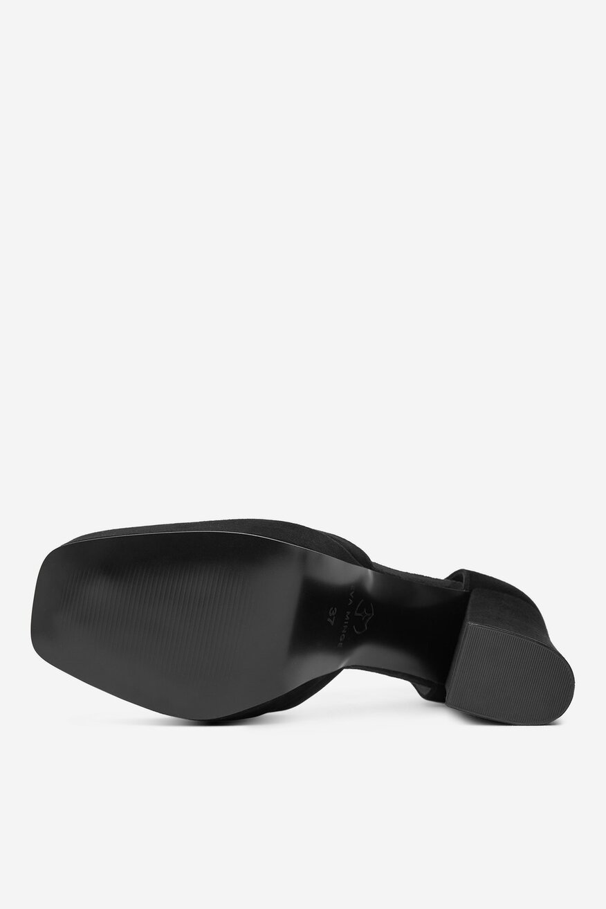 EVA MINGE - Czółenka zamszowe - 5906751274224