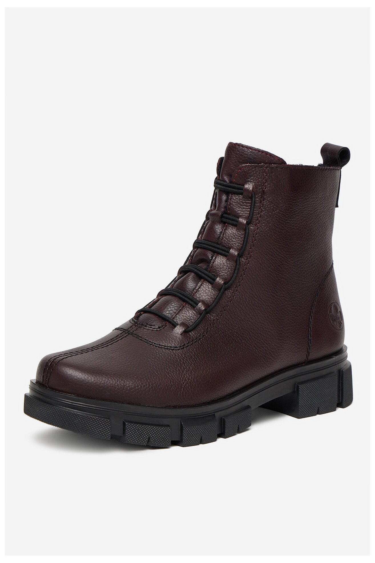 Trzewiki Rieker Y7150-35 Bordowy