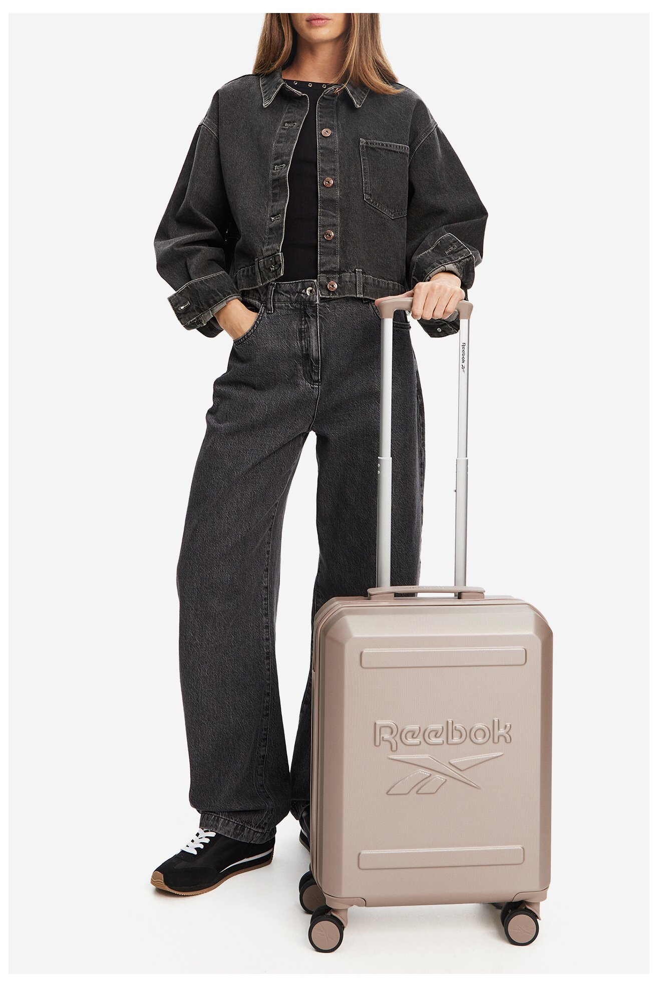 Walizka Reebok RBK-WAL-023-CCC-S Beżowy