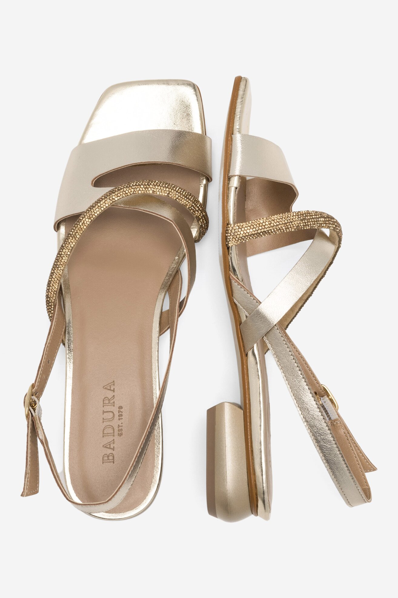 Сандалі Badura BRITTOLI-A023 ЗОЛОТИЙ