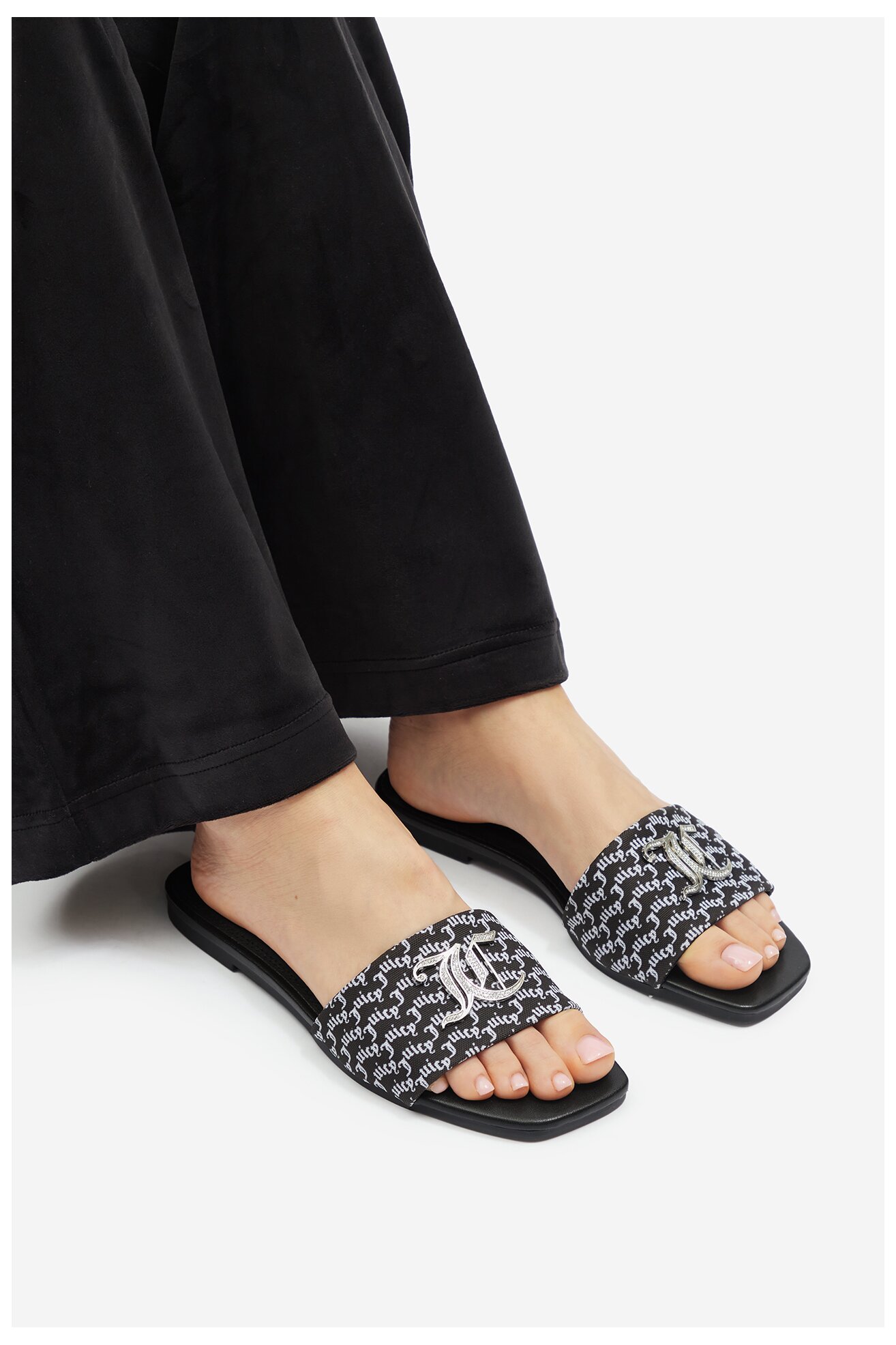 Flip-flop Juicy Couture HY24111-1 FEKETE