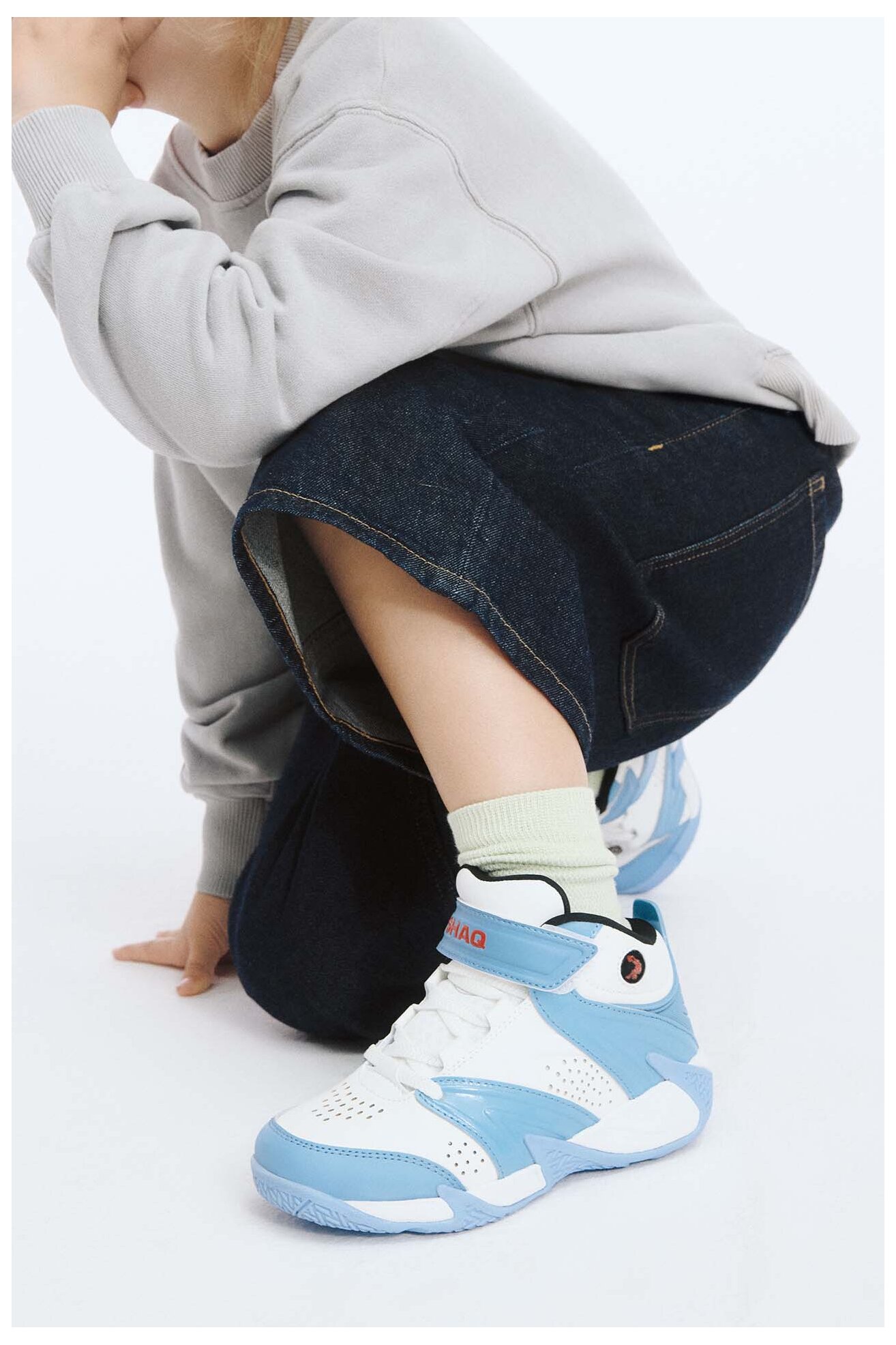 Încălțăminte sport SHAQ CEO-DEVASTATOR AQ95010B-WL ALBASTRU