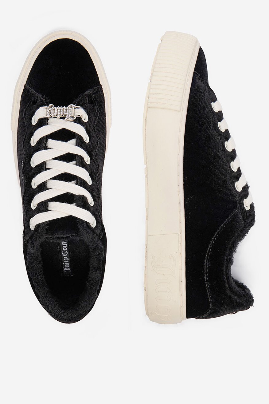 Vászoncipő Juicy Couture FEKETE - 5906751435397