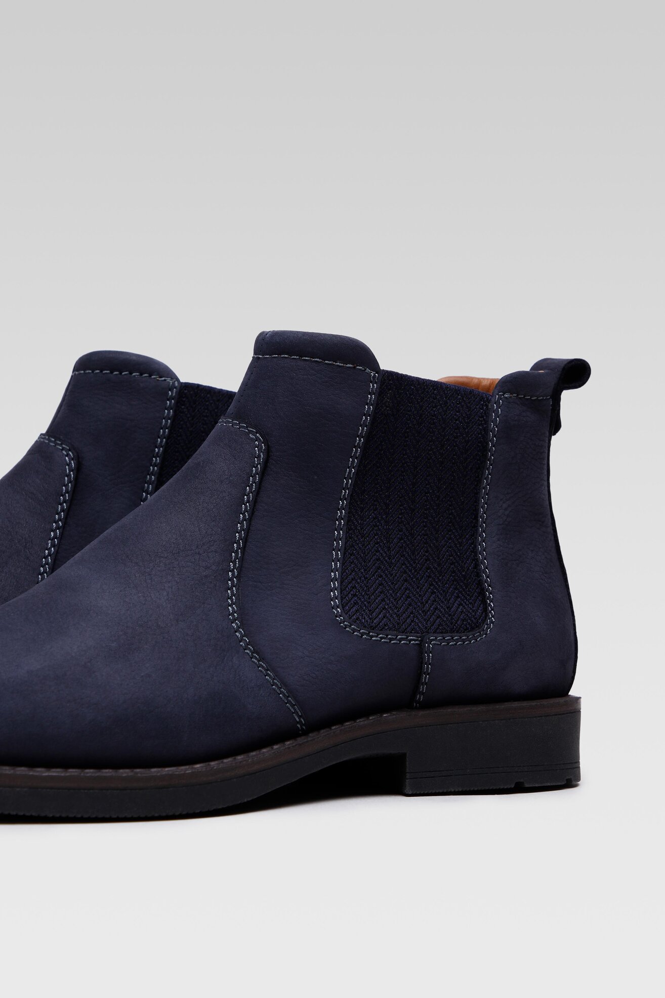 Botki Gino Rossi MI07-BB140-A967-02 Granatowy