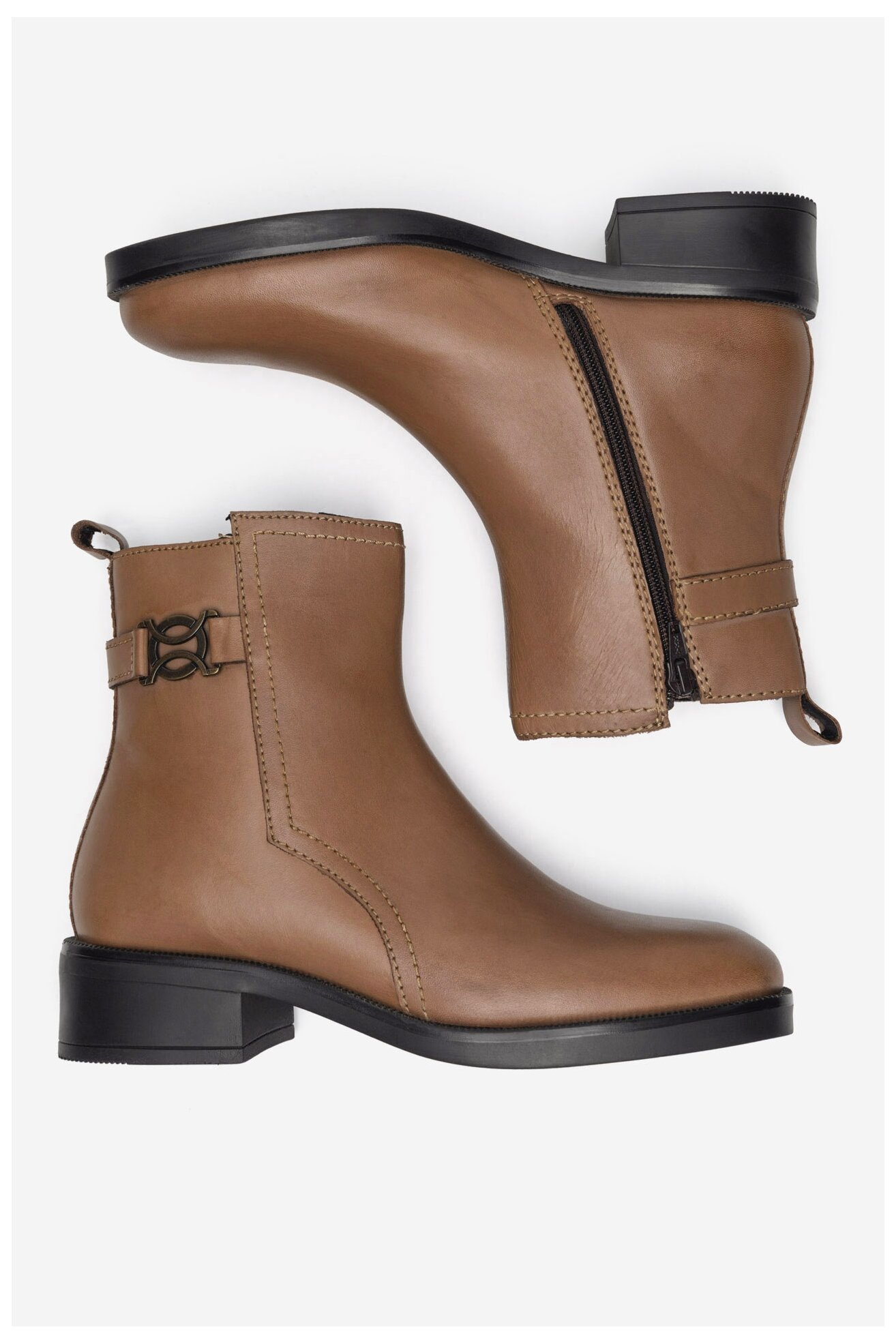 Botki Lasocki WI16-TUA-02 Camel