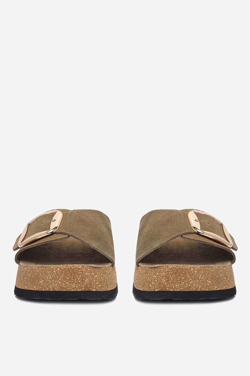 
                Lasocki - Klapki skórzane - 5907964008187