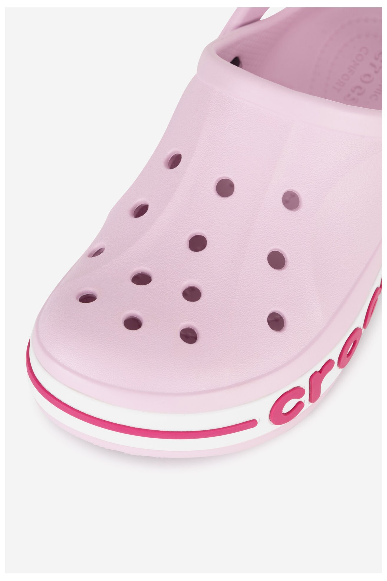 Klapki basenowe Crocs BAYABAND CLOG K 207019-6TG Różowy