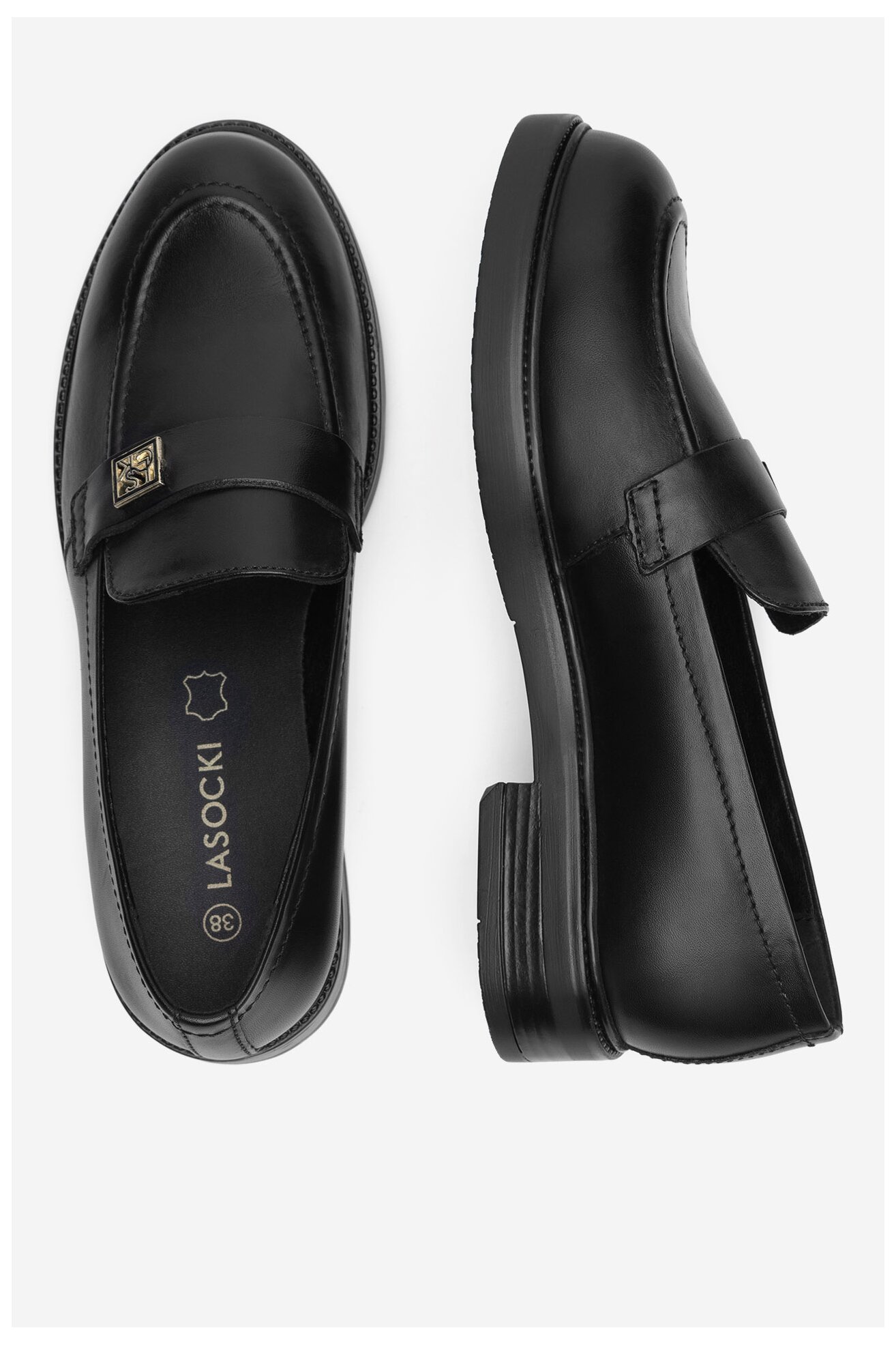 Mokaszin Lasocki WI16-ZOLA-30 FEKETE