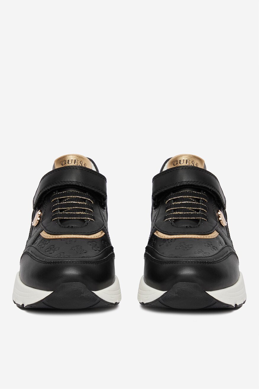 
                GUESS KIDS - Sneakersy skórzane - 5906751791622