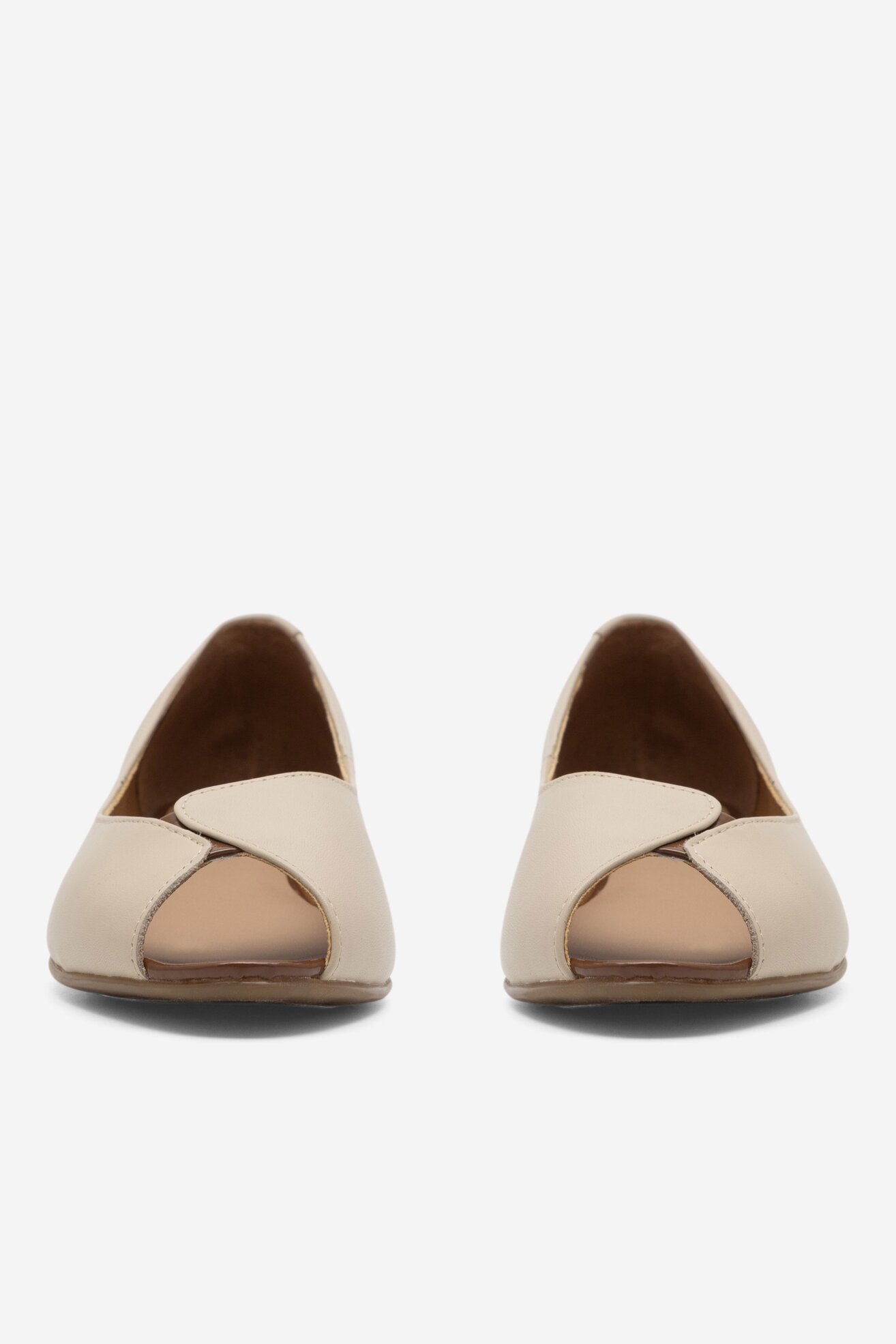 Baleriny Sarah Karen RST-ELENA-05 Beżowy