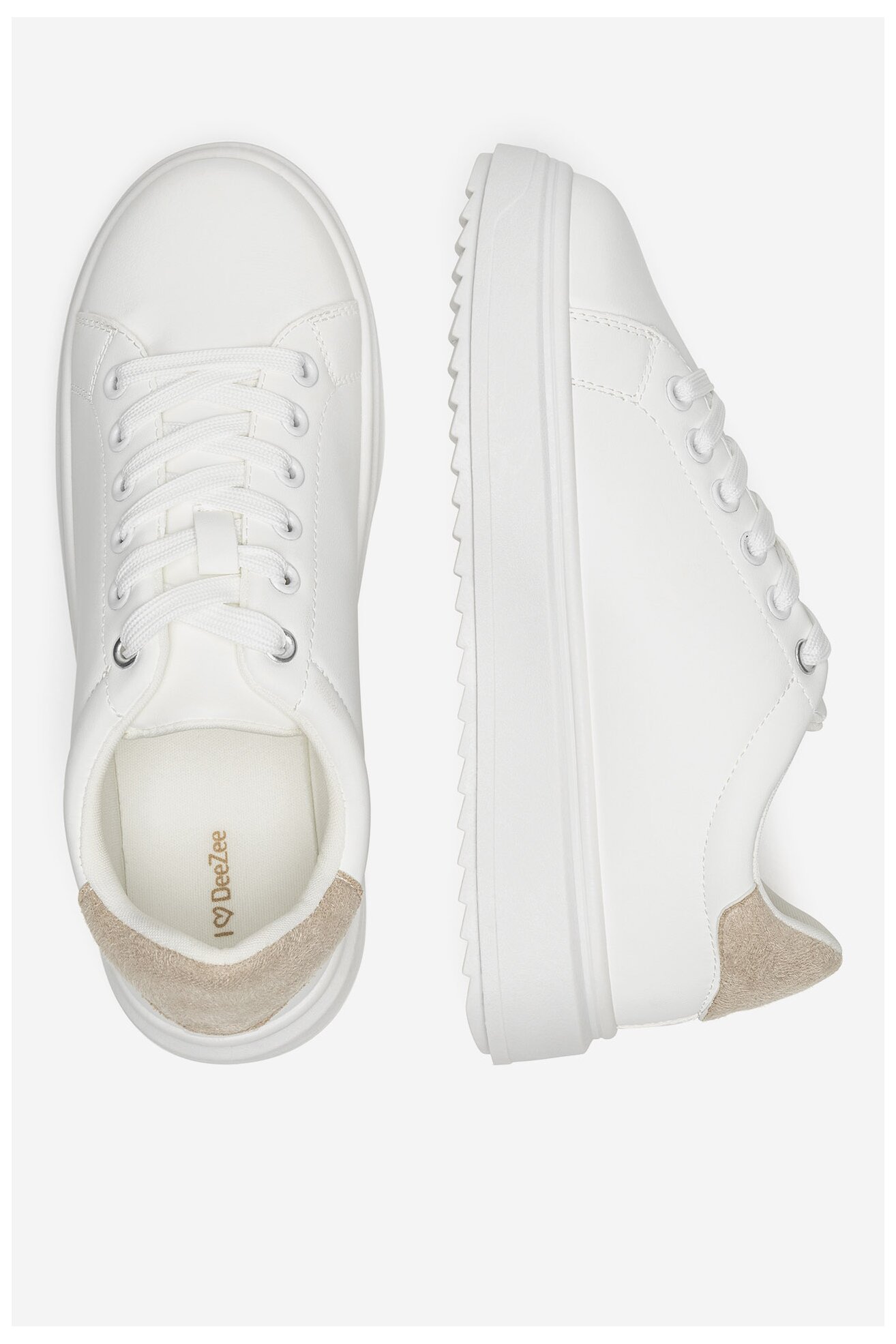 Sneakerși DeeZee AM1114 ALB
