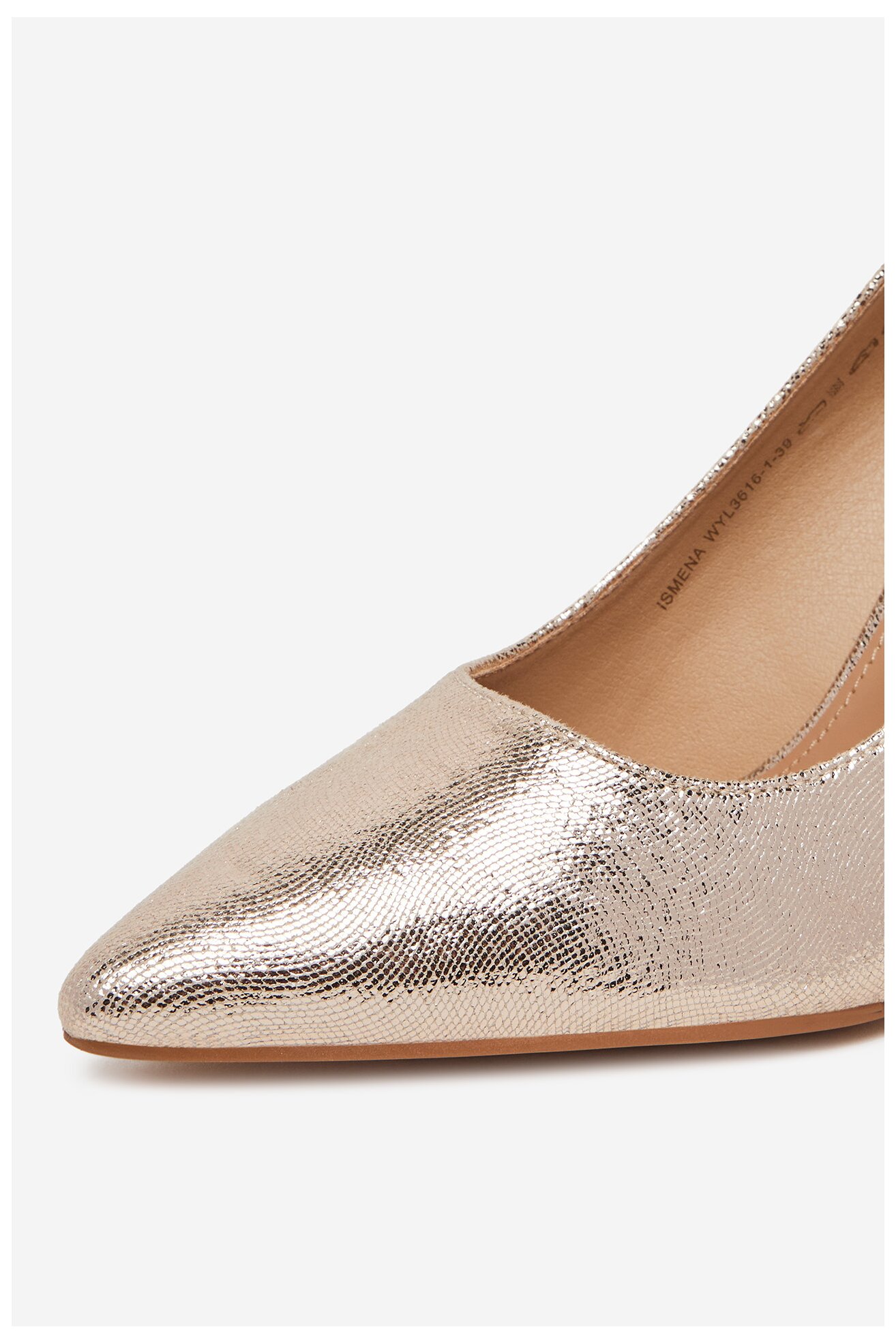 Туфлі-Човники Jenny ISMENA WYL3616-1 ЗОЛОТИЙ