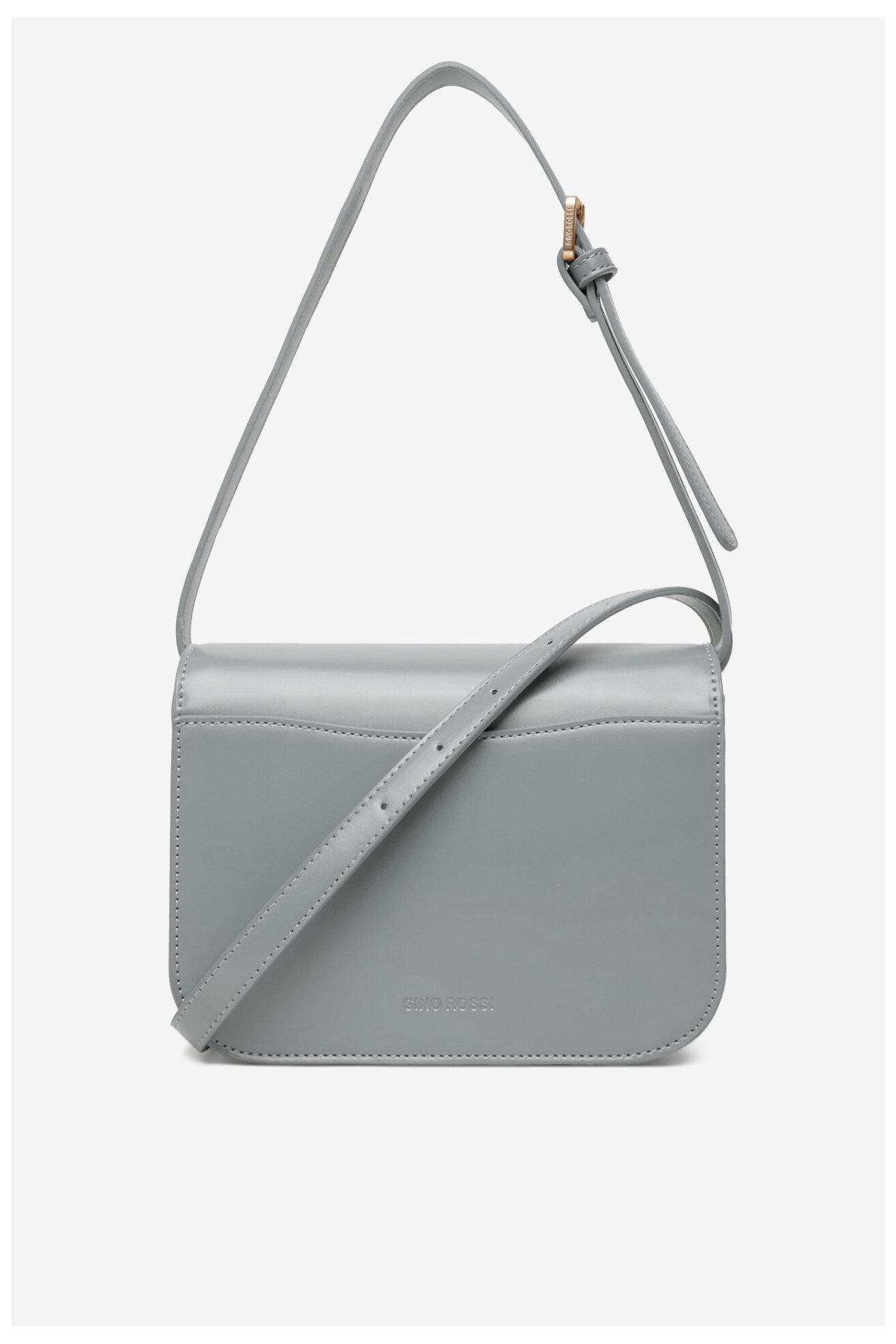 Сумка З Ремінцем Gino Rossi EO-EQ44A СВІТЛО-СІРИЙ