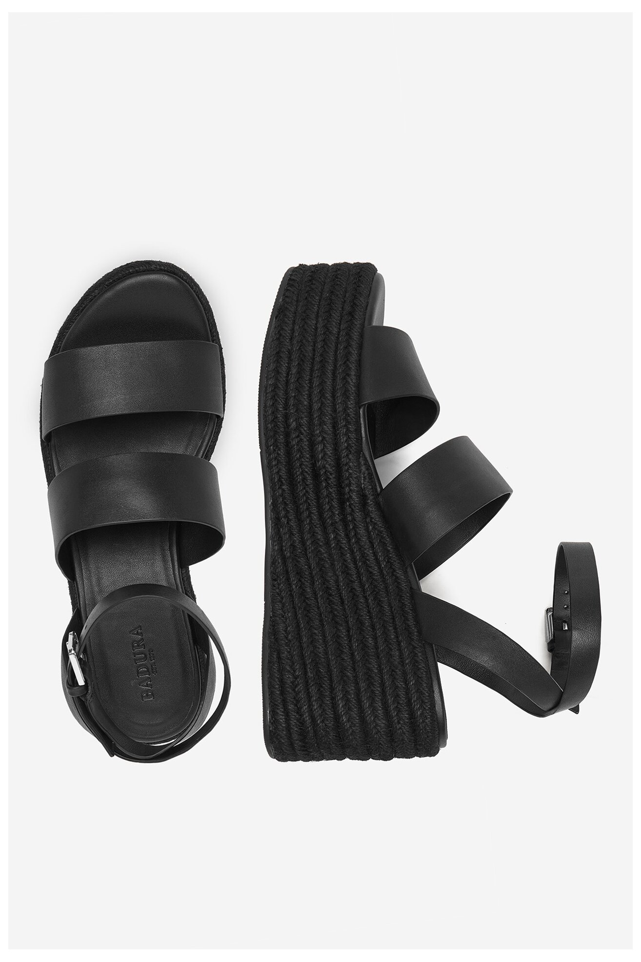 Сандалі Badura EO-ALORA-LT0228-26-802 ЧОРНИЙ