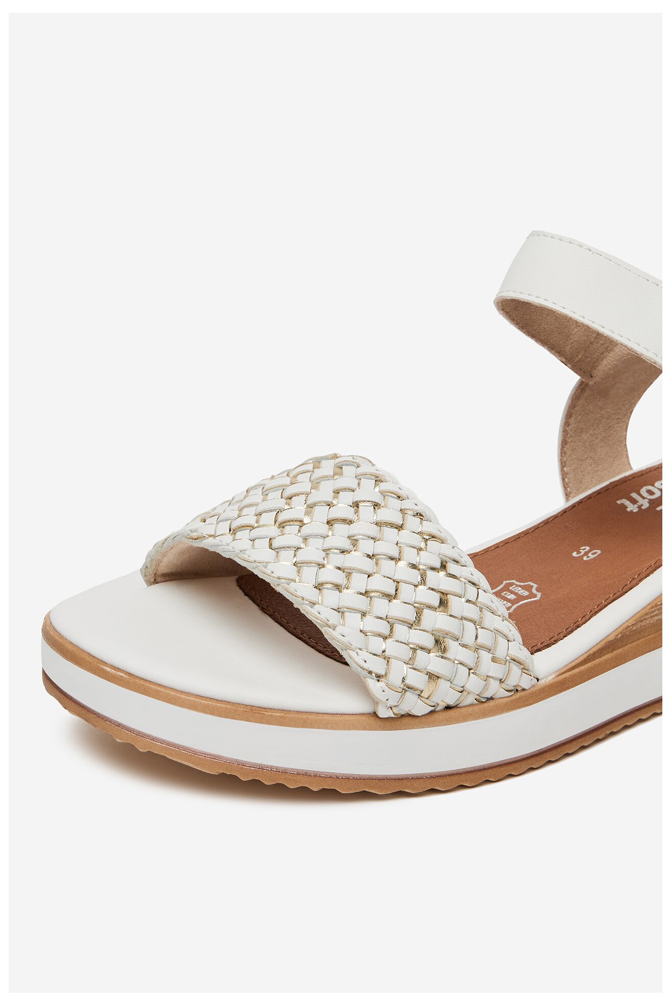 Sandały Remonte D6465-80 Biały