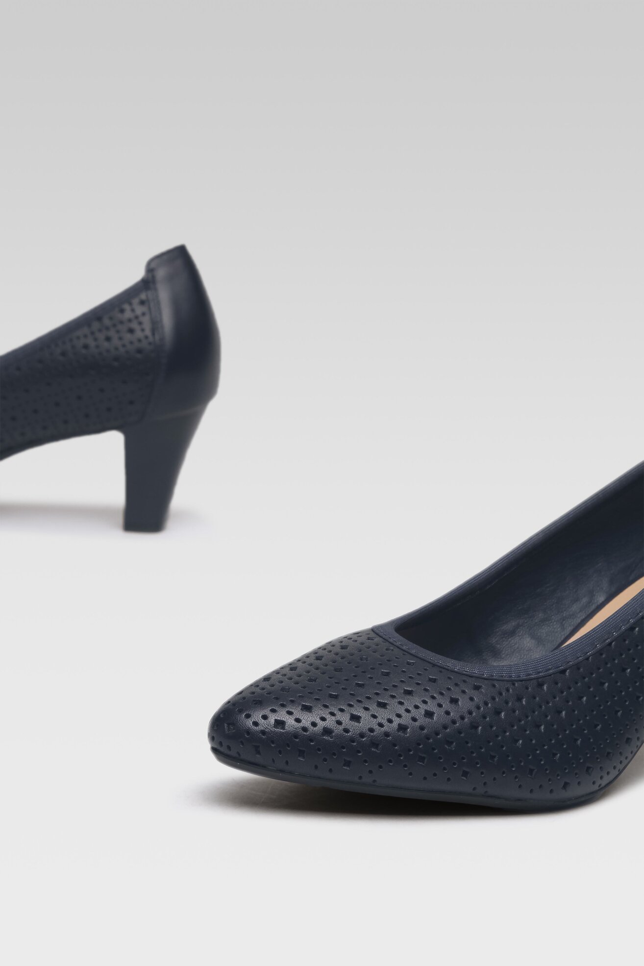 Czółenka Lasocki TAFTI WYL3349-5Z Granatowy