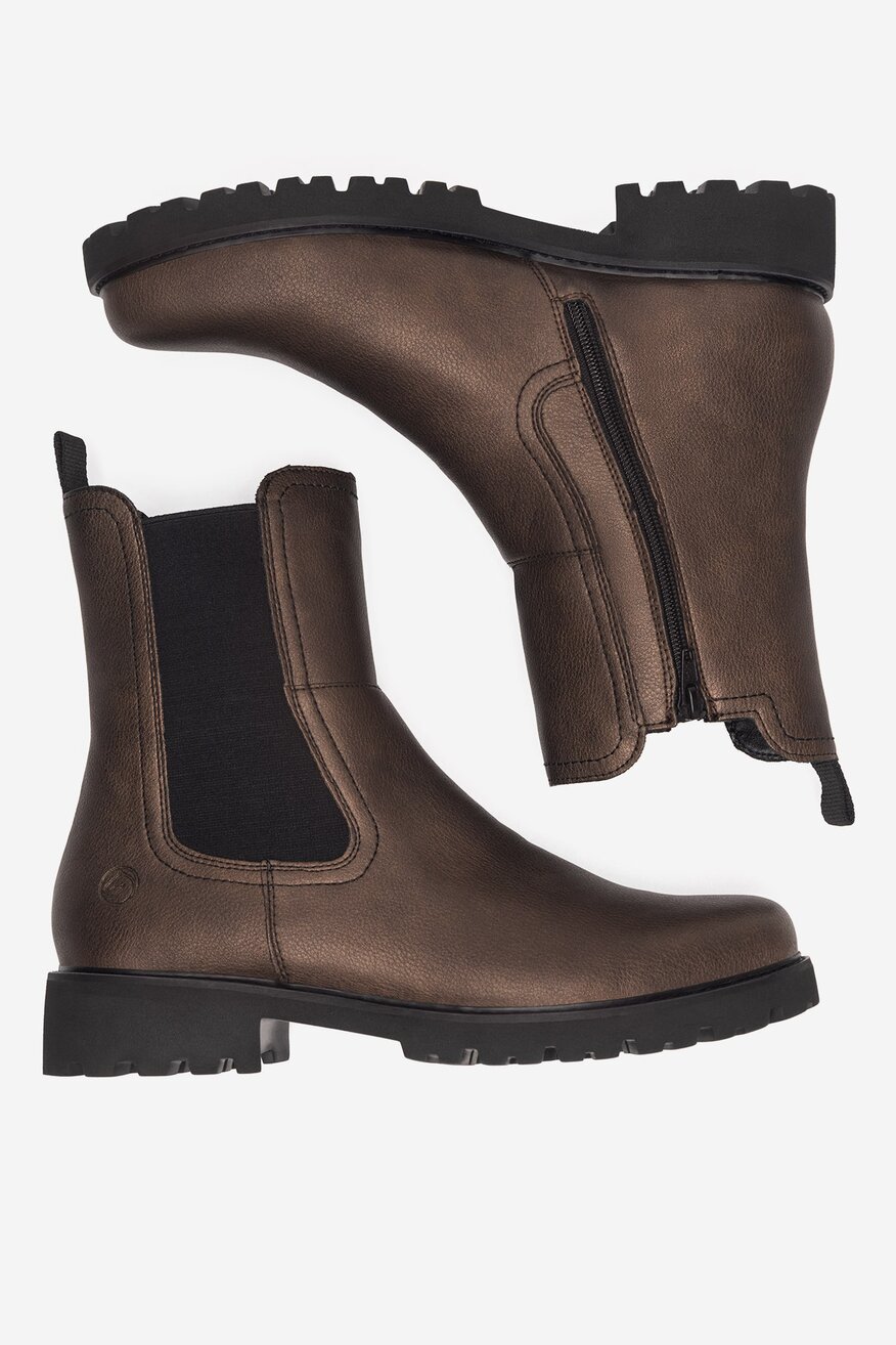 Remonte - Sztyblety skórzane ocieplane - 2230062976410