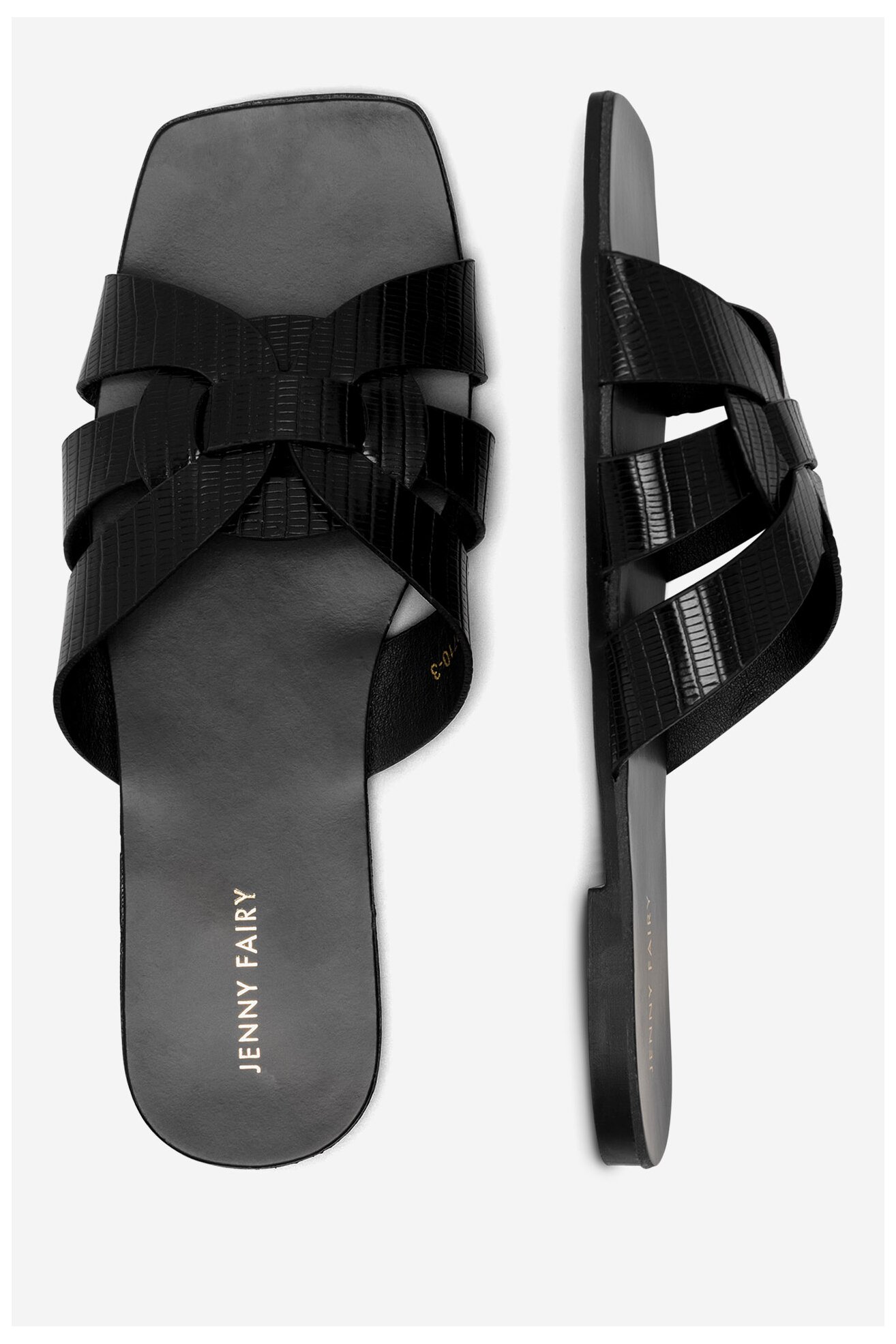 Șlapi Jenny Fairy WYL0710-3 NEGRU