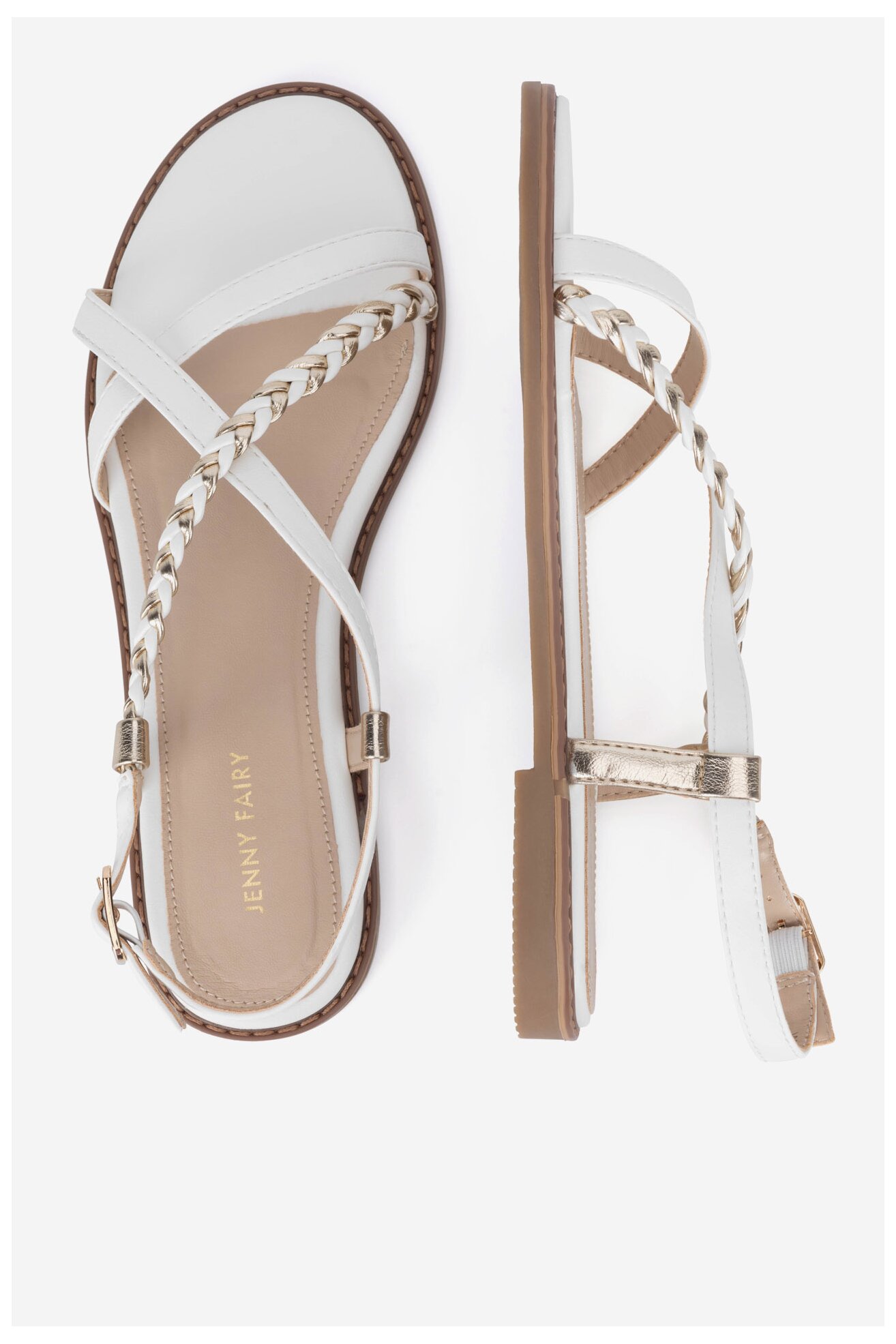 Sandały Jenny Fairy WS5551-69 Biały