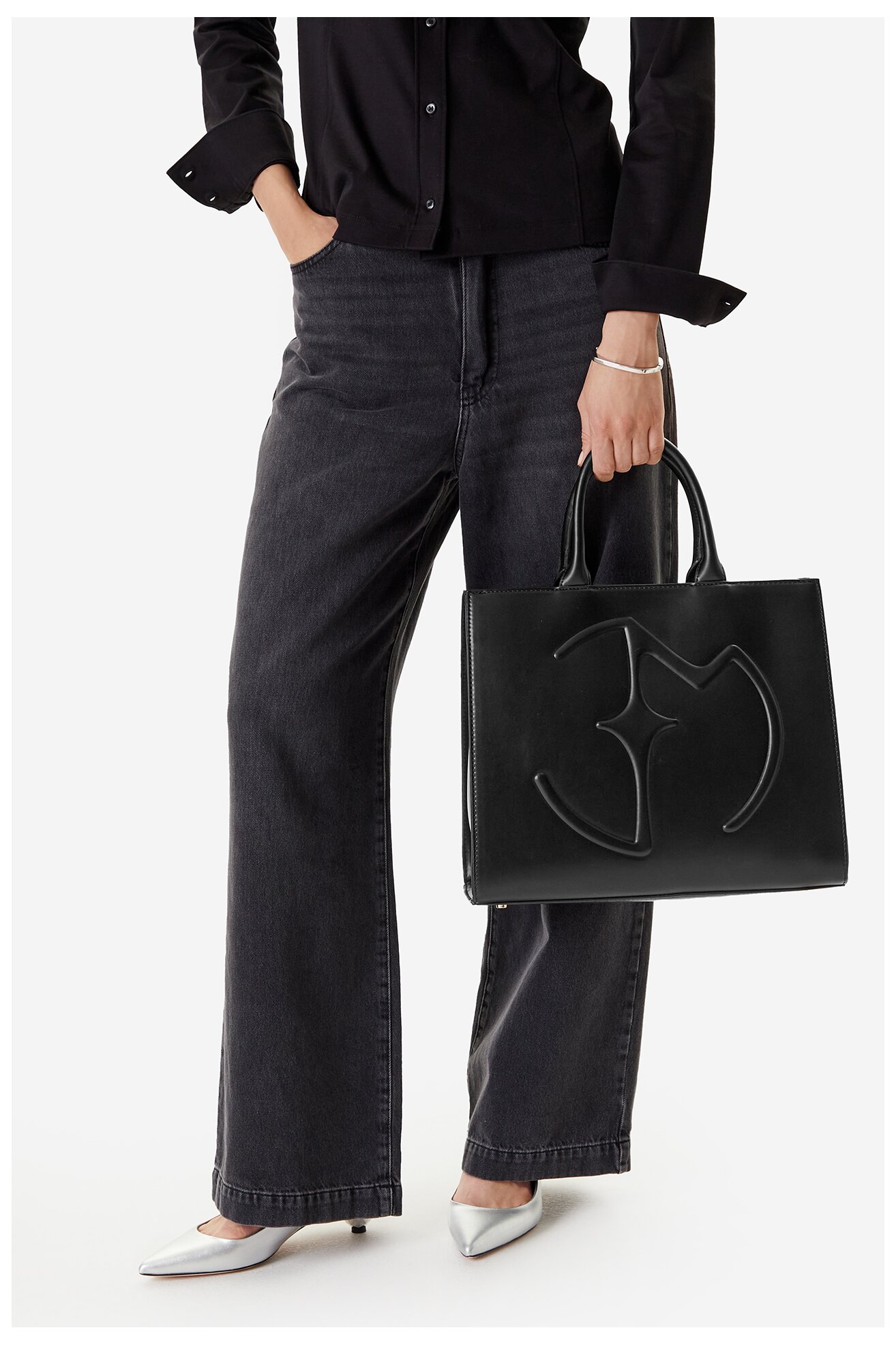 Kézitáska EVA MINGE EO-ALIZA-LDA8226 FEKETE