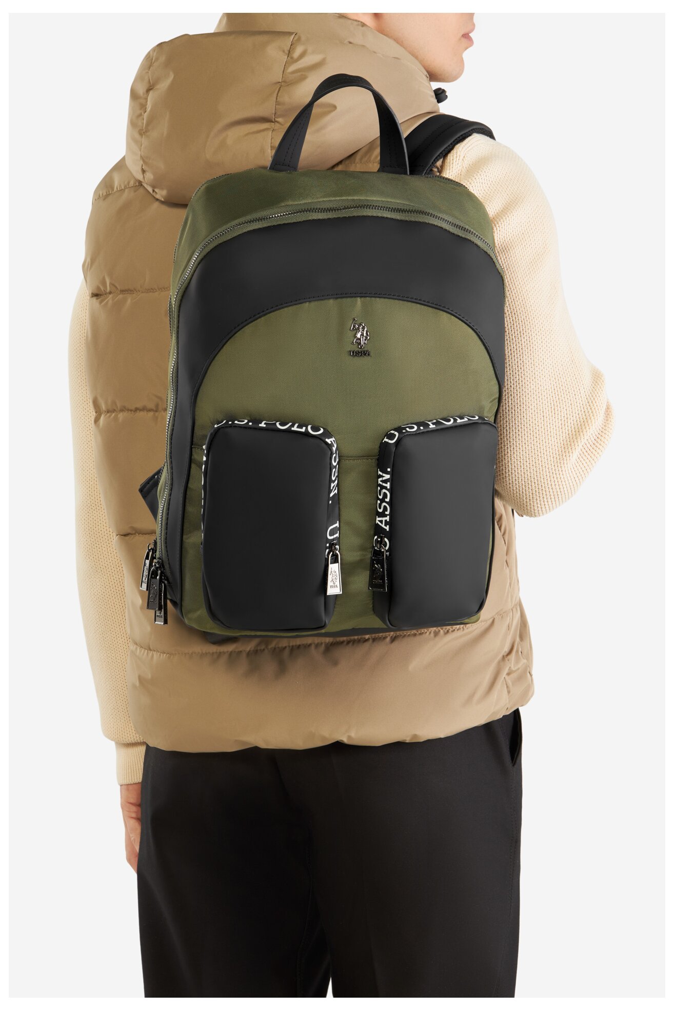 Plecak U.S. POLO ASSN. BIUXT6257MPJ Zielony