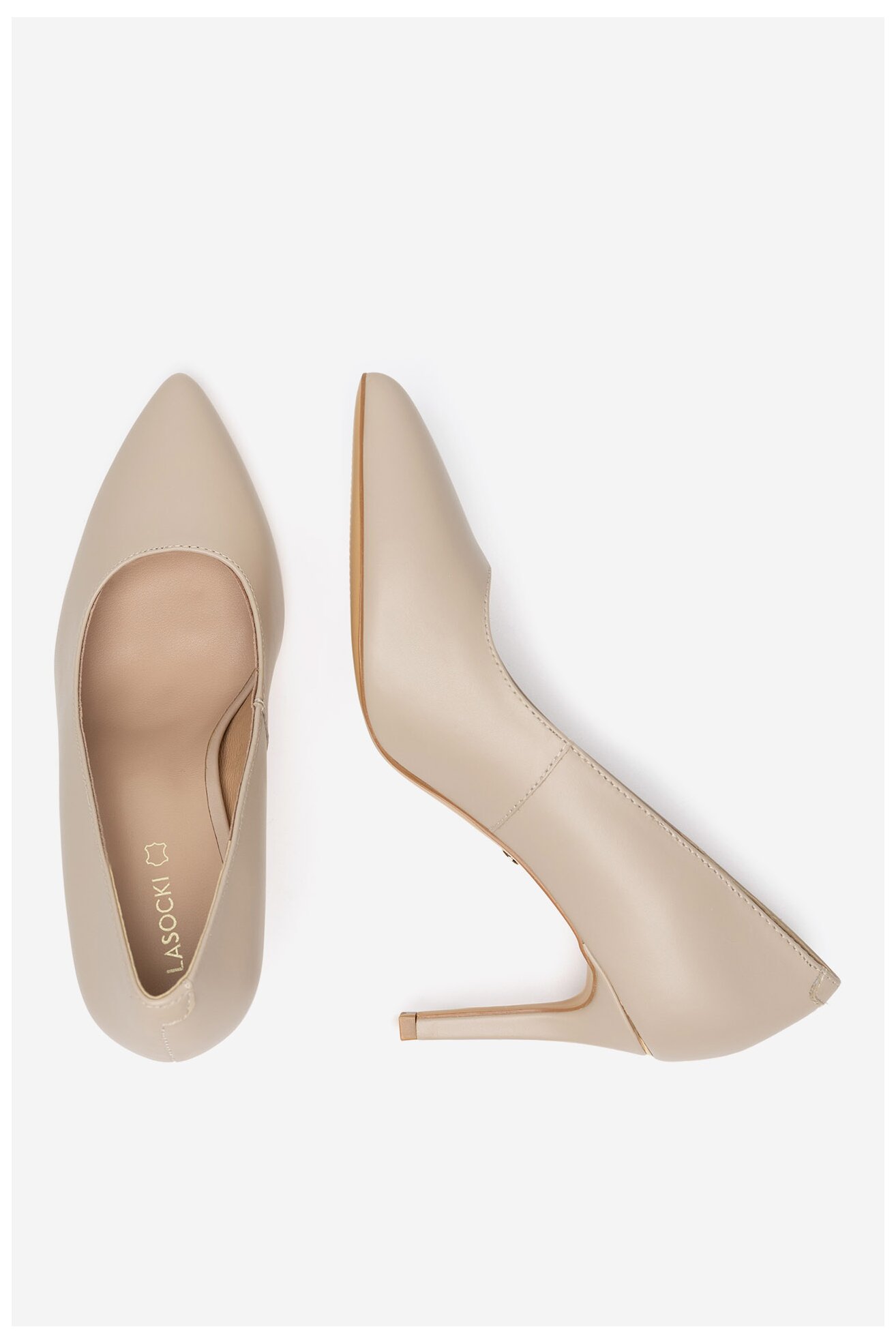 Körömcipő Lasocki WYL4217-1Z VILÁGOSBÉZS