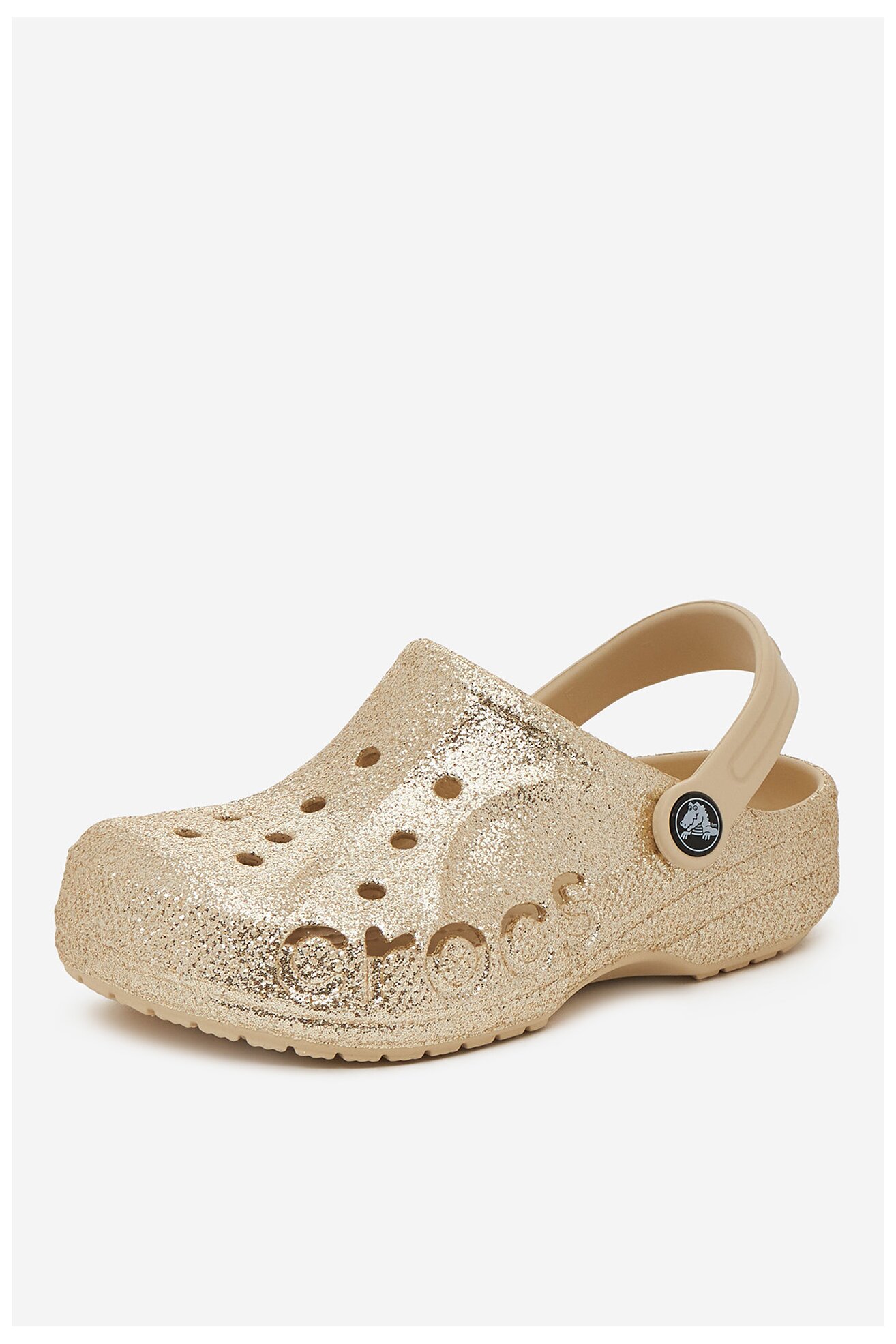 Джапанка за басейн Crocs C-BAYA GLITTER CLOG K 207015-11S ЗЛАТИСТ