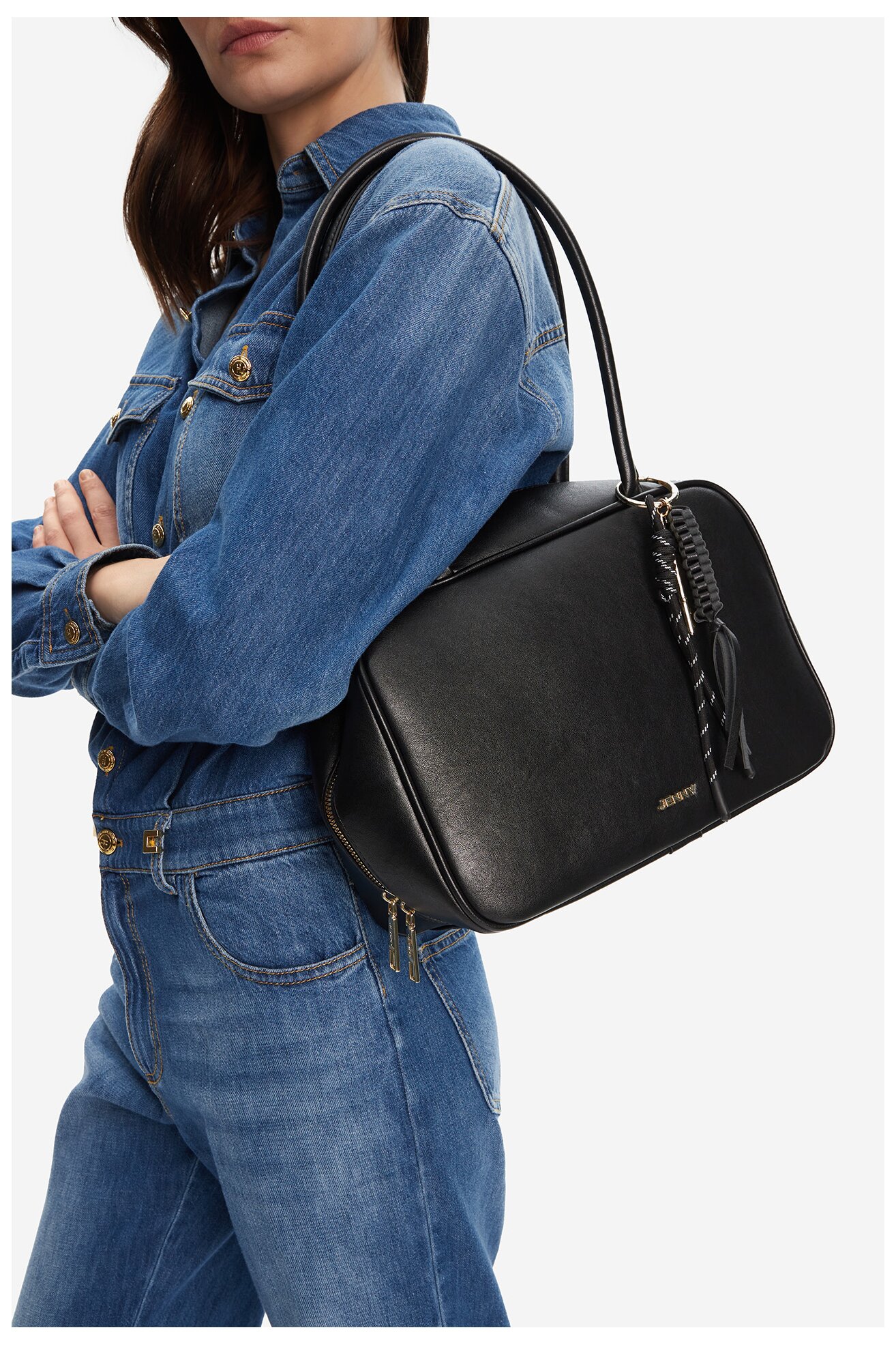 Kézitáska Jenny C-JNY-M-015-08 FEKETE