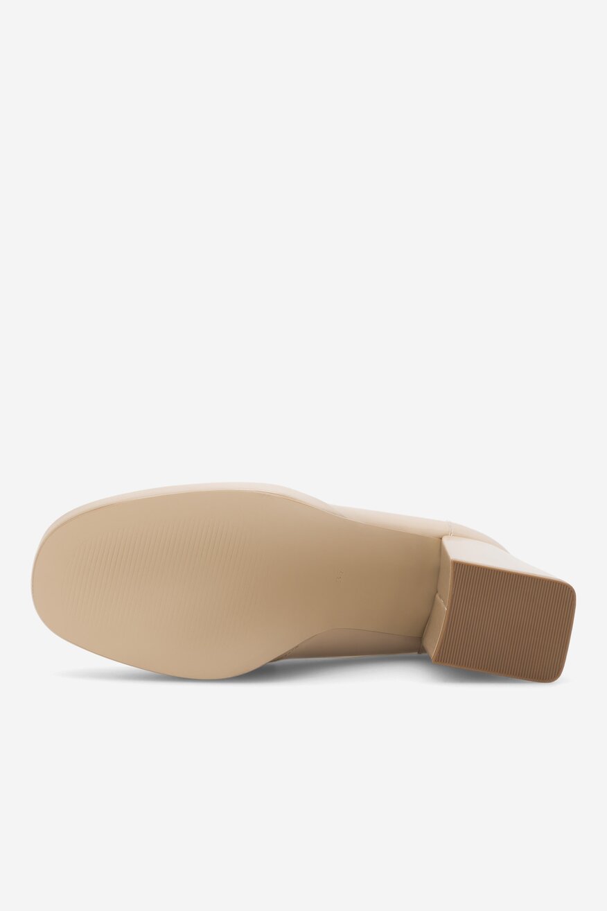 Sergio Bardi - Loafersy skórzane na obcasie - 5905588100935
