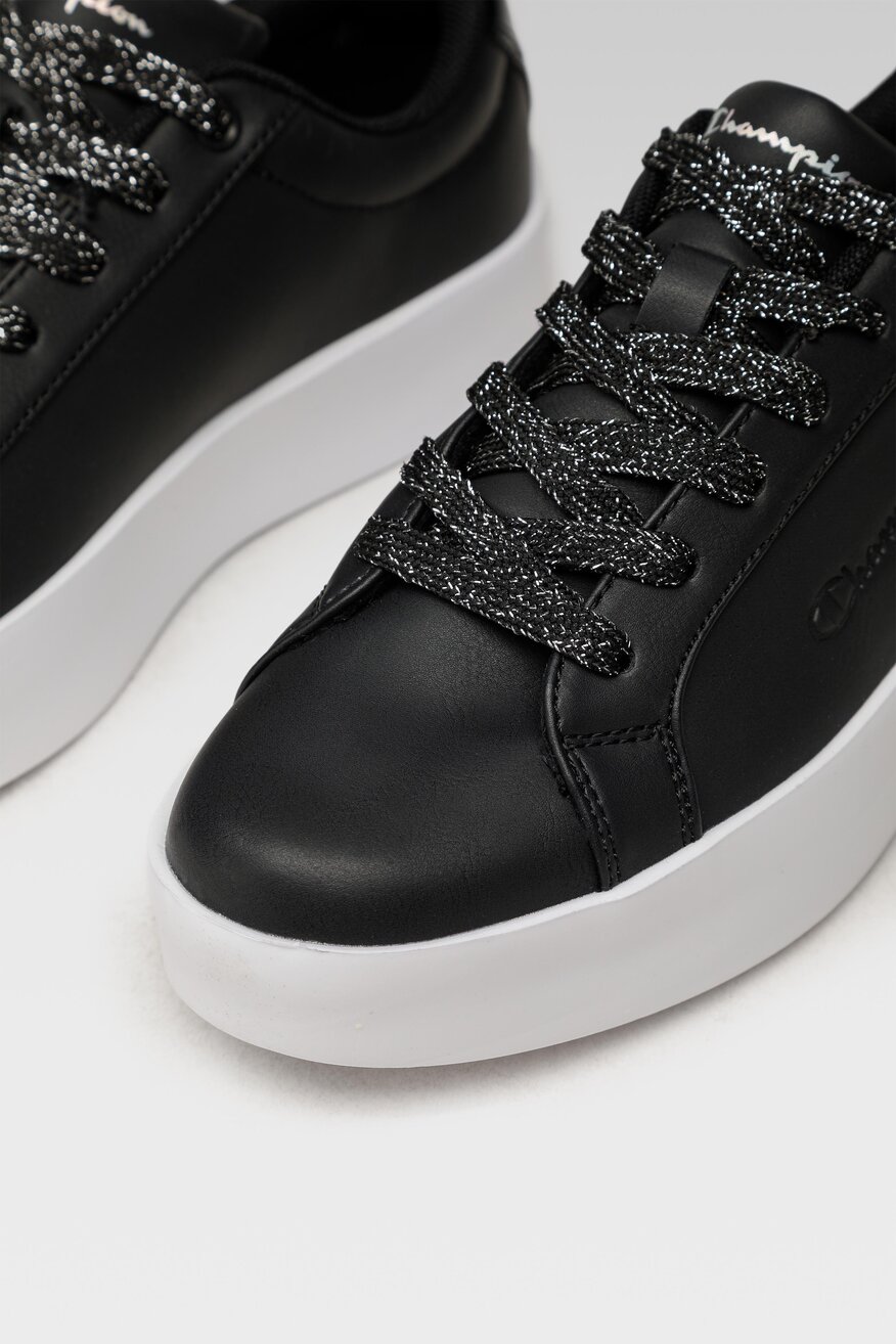 
                Champion - Obuwie sportowe czarne sznurowane - 5903698774671