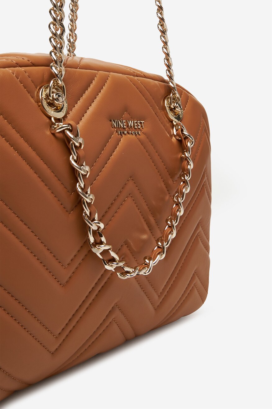 Дамска чанта NINE WEST КАМЕЛ - 5906751221525