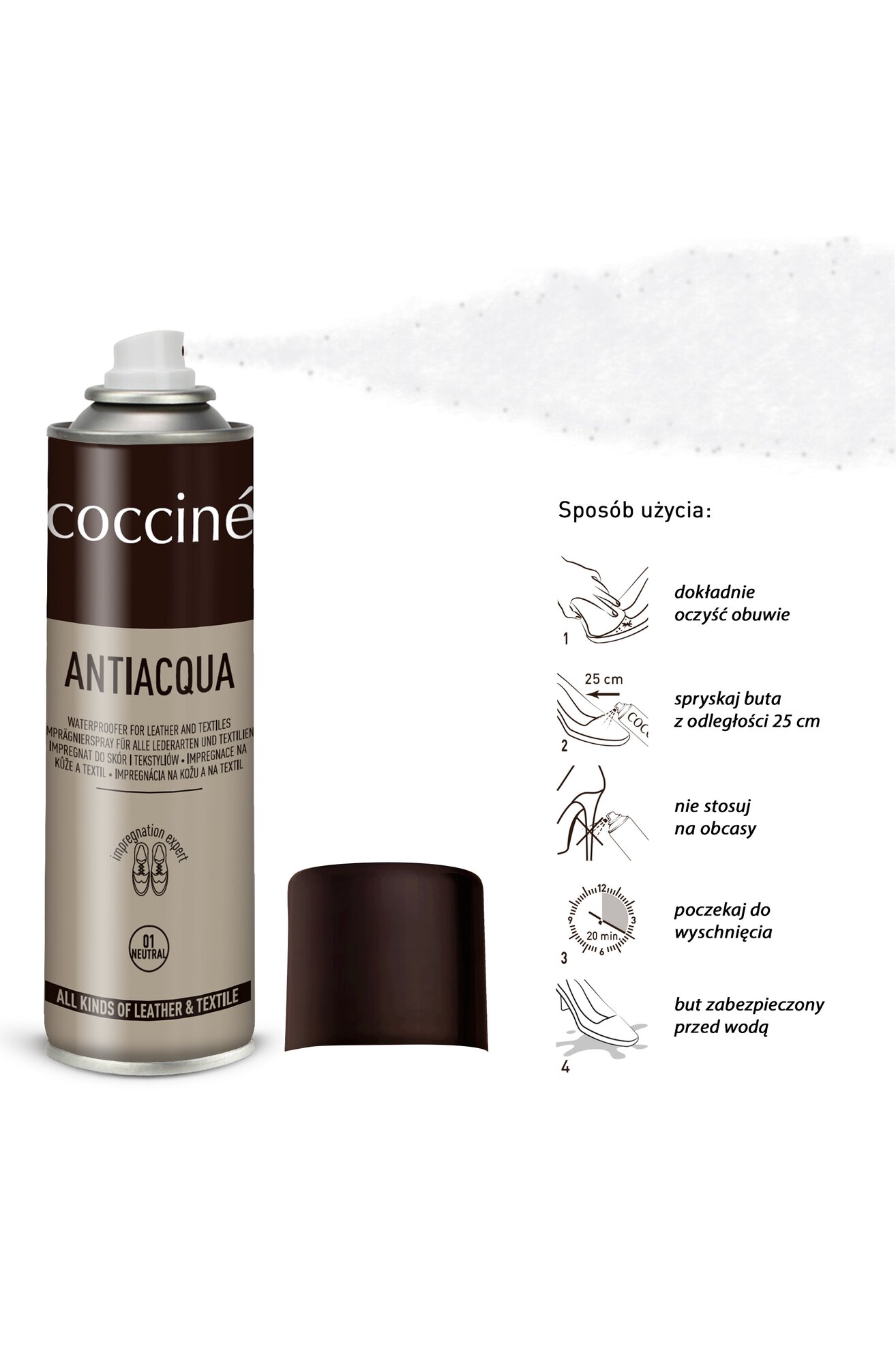 Impregnat Coccine ANTIACQUA SPRAY 250 ml -