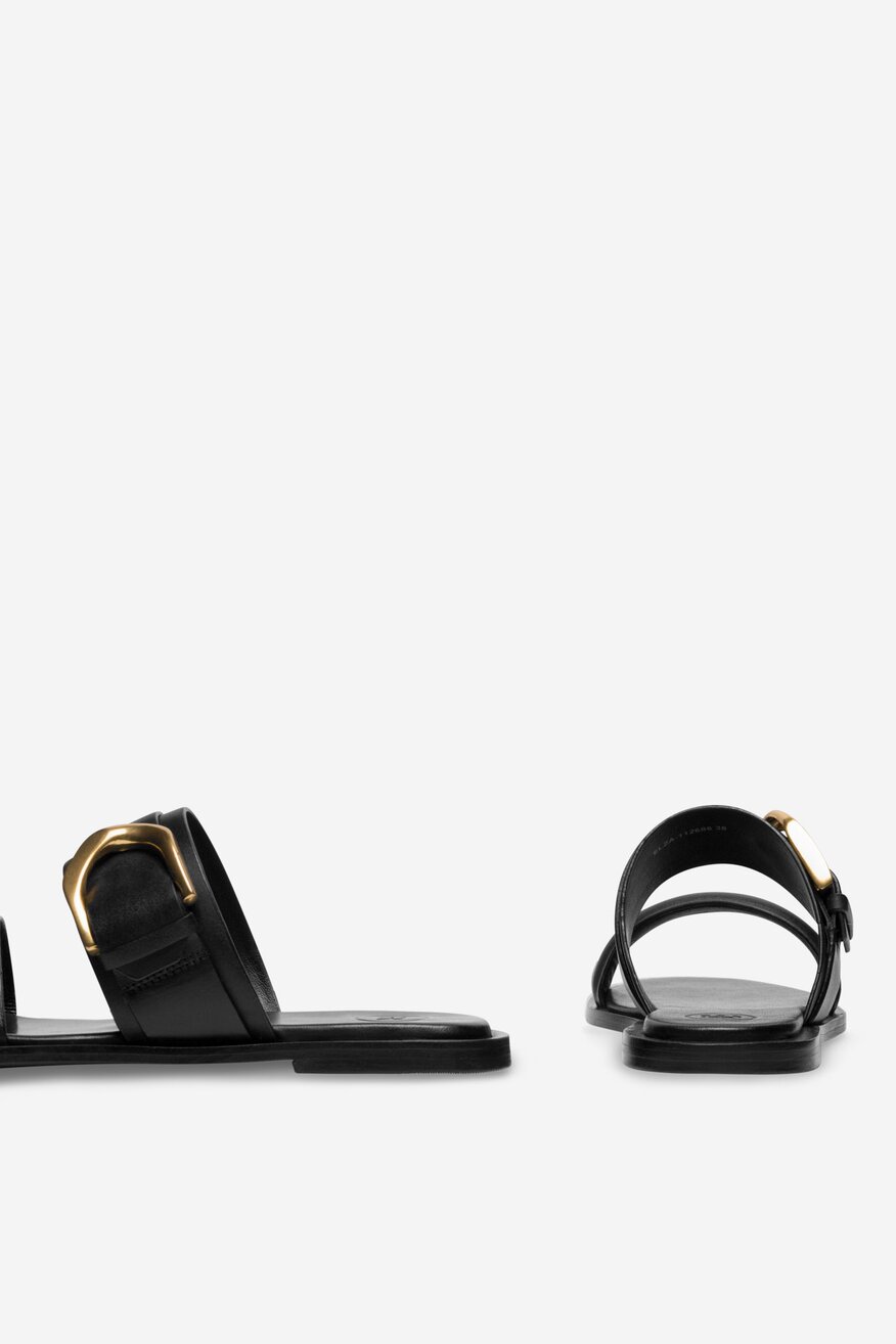 
                Gino Rossi - Skórzane klapki - 5905588344322