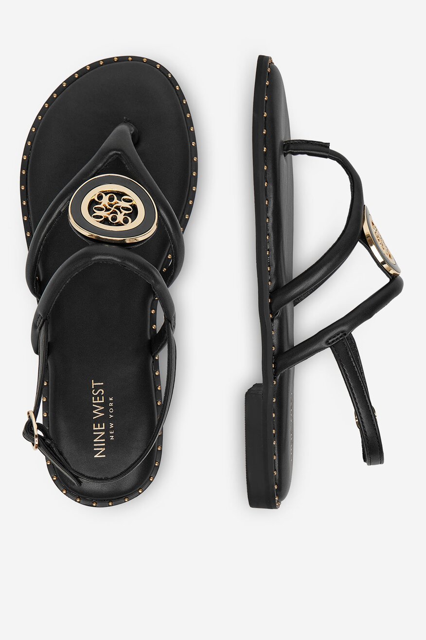 Sandale NINE WEST NEGRU - 5906751159866