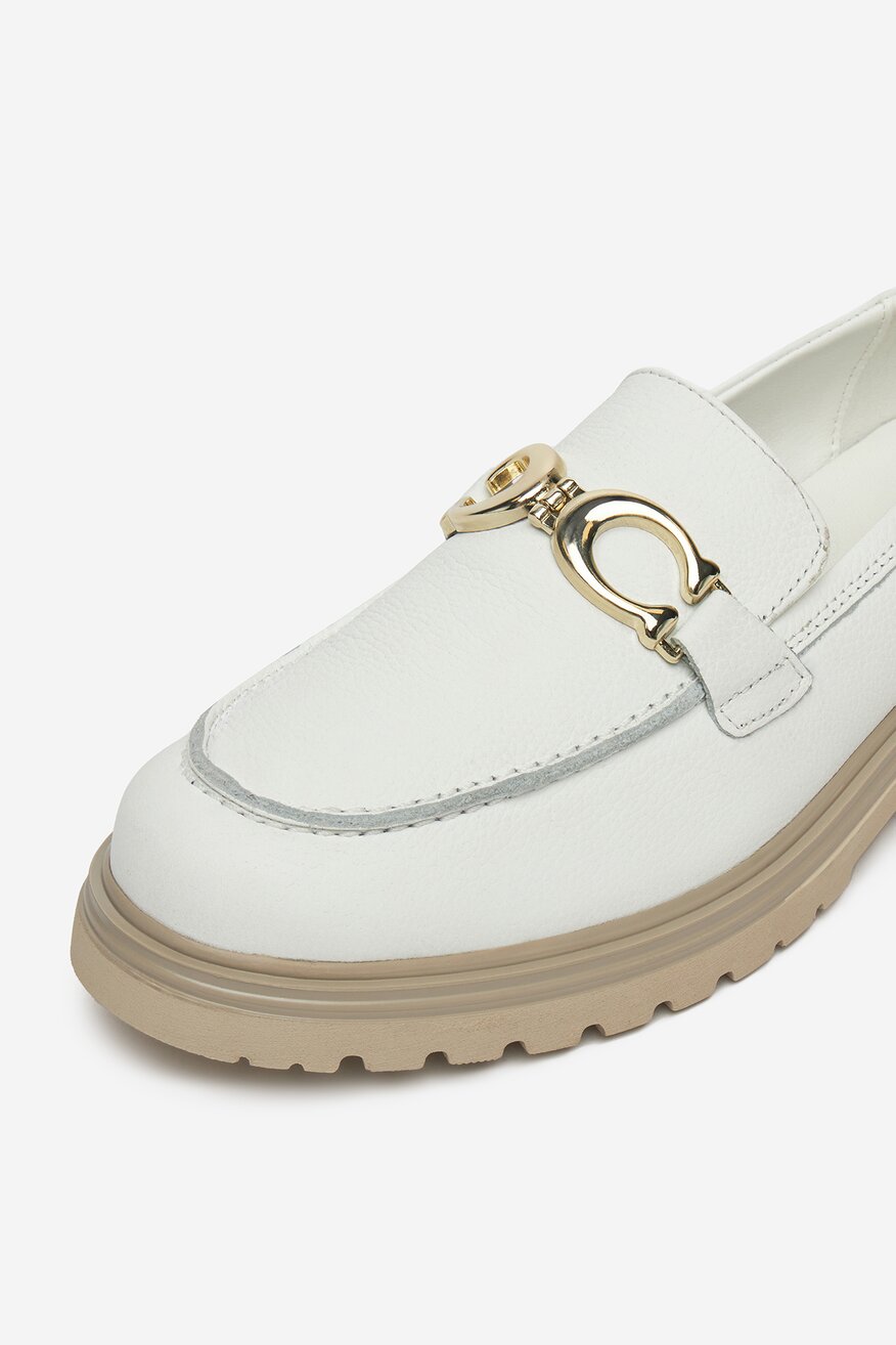 
                Lasocki - Loafersy skórzane - 5904862334189