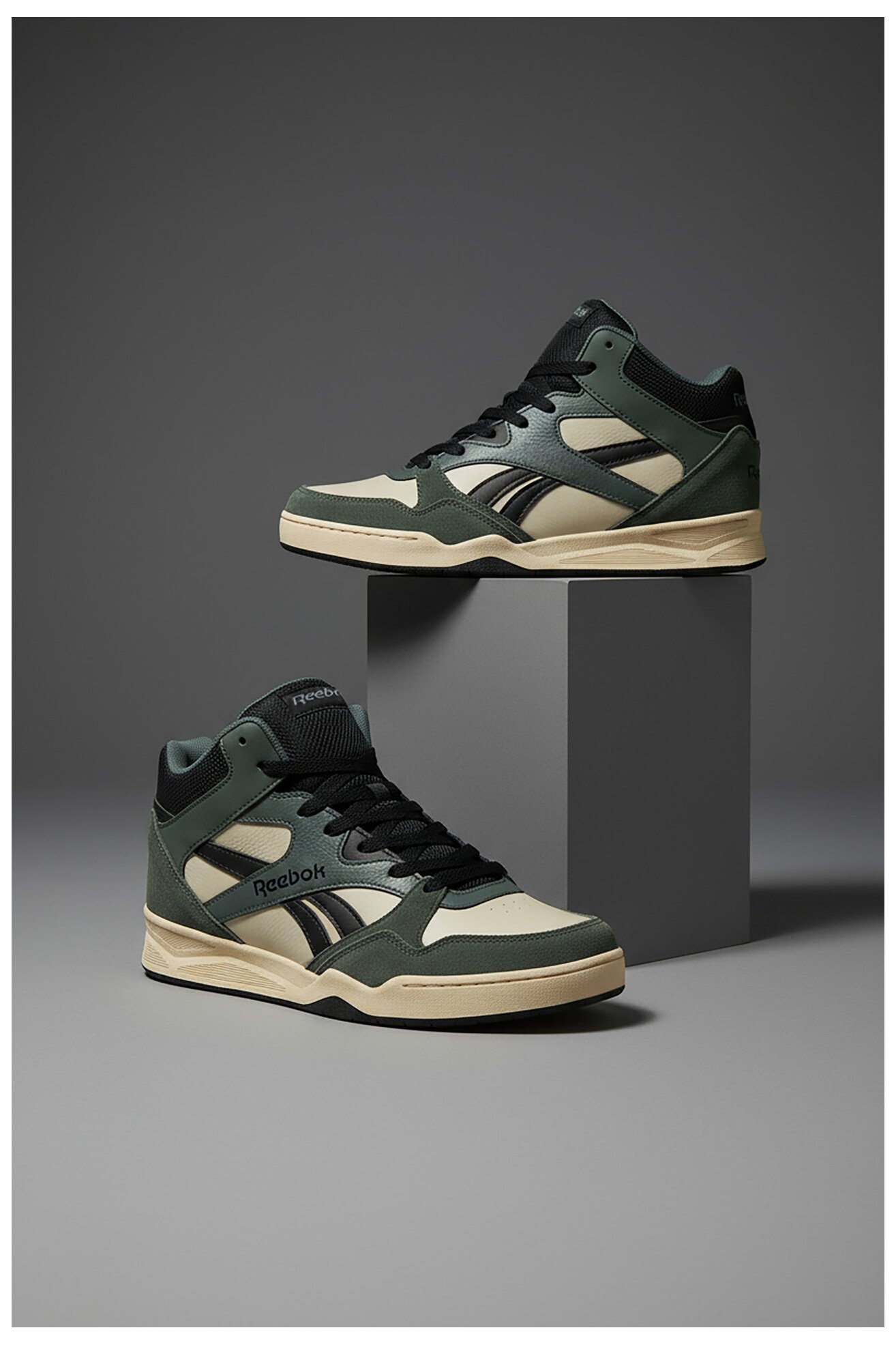 Спортни обувки Reebok CEO-BB4900 MID AR30109M-CGB КАКИ