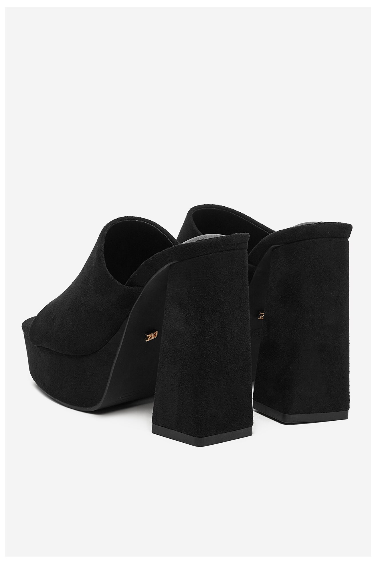 Șlapi DeeZee F7979-1 NEGRU