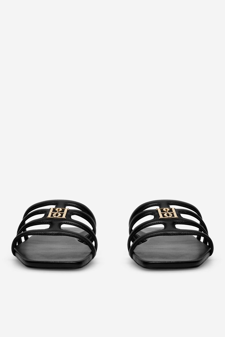 
                Badura - Klapki skórzane - 5905588360865